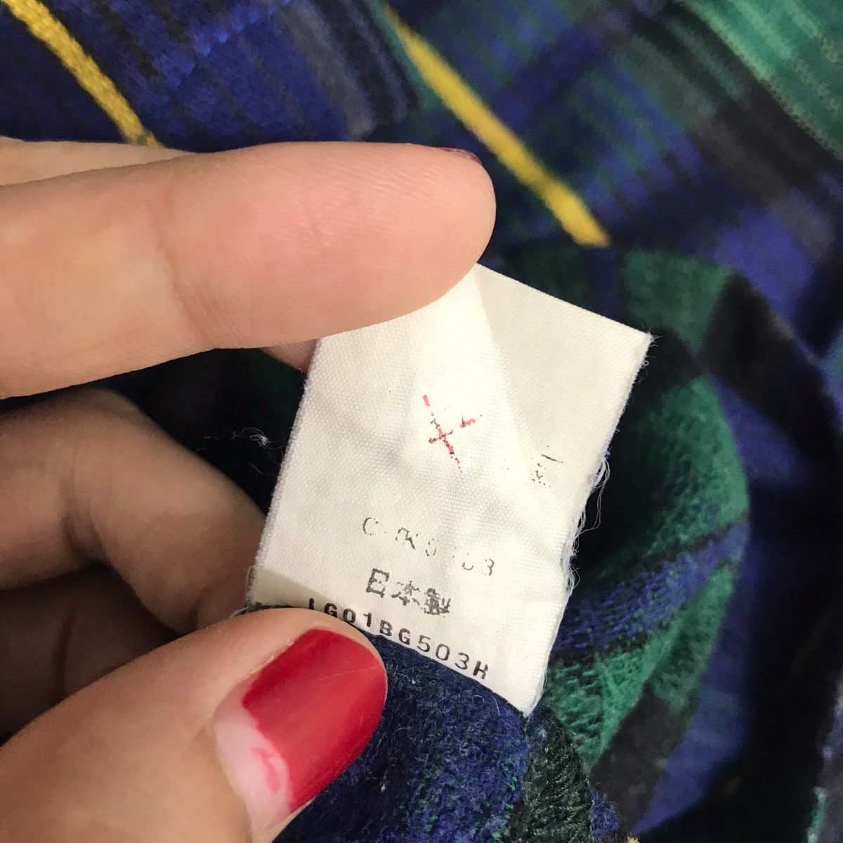 Pierre Balmain Vintage PIERRE BALMAIN PARIS By Vent Vert Tartan Check Shirt Size US XL / EU 56 / 4 - 7 Thumbnail