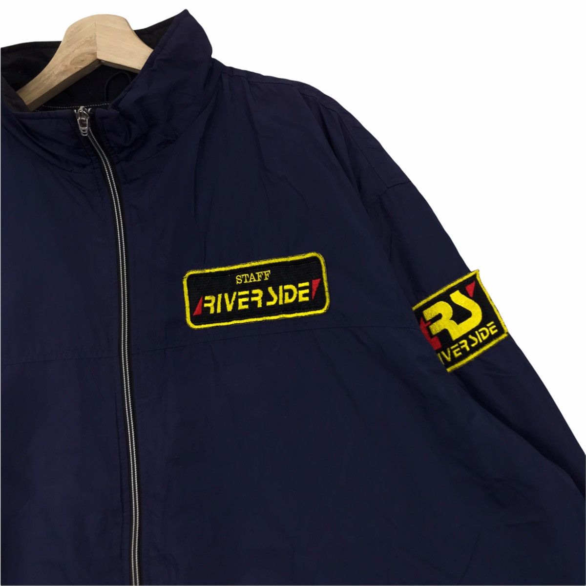 Vintage Vintage RIVER SIDE SHOHNAN Car Racing Team Jacket Size US XXL / EU 58 / 5 - 6 Thumbnail