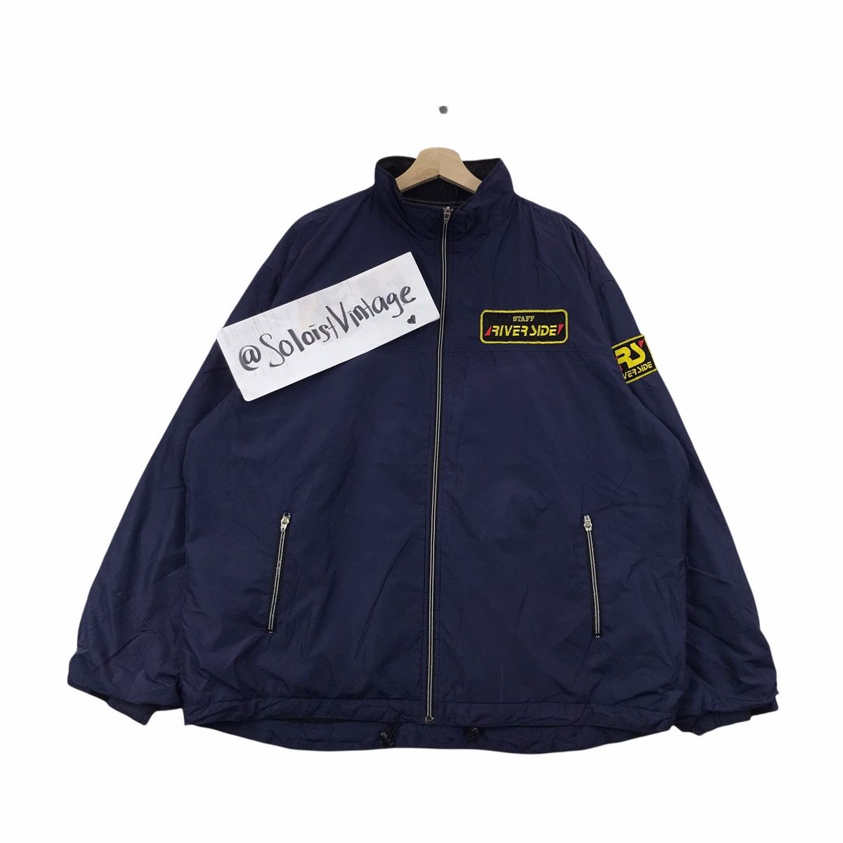 Vintage Vintage RIVER SIDE SHOHNAN Car Racing Team Jacket Size US XXL / EU 58 / 5 - 1 Thumbnail