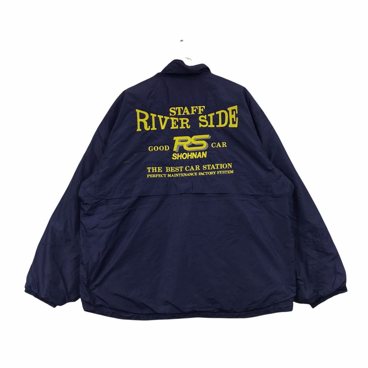 Vintage Vintage RIVER SIDE SHOHNAN Car Racing Team Jacket Size US XXL / EU 58 / 5 - 2 Thumbnail