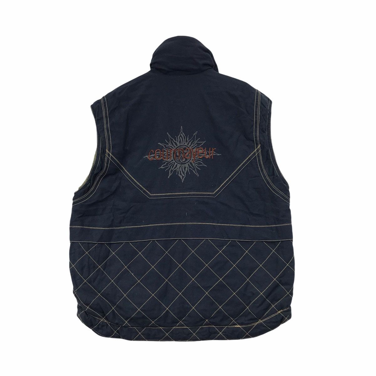 Japanese Brand Vintage COURMAYEUR Japanese Brand Fishing Tactical Vest Size US XL / EU 56 / 4 - 2 Thumbnail
