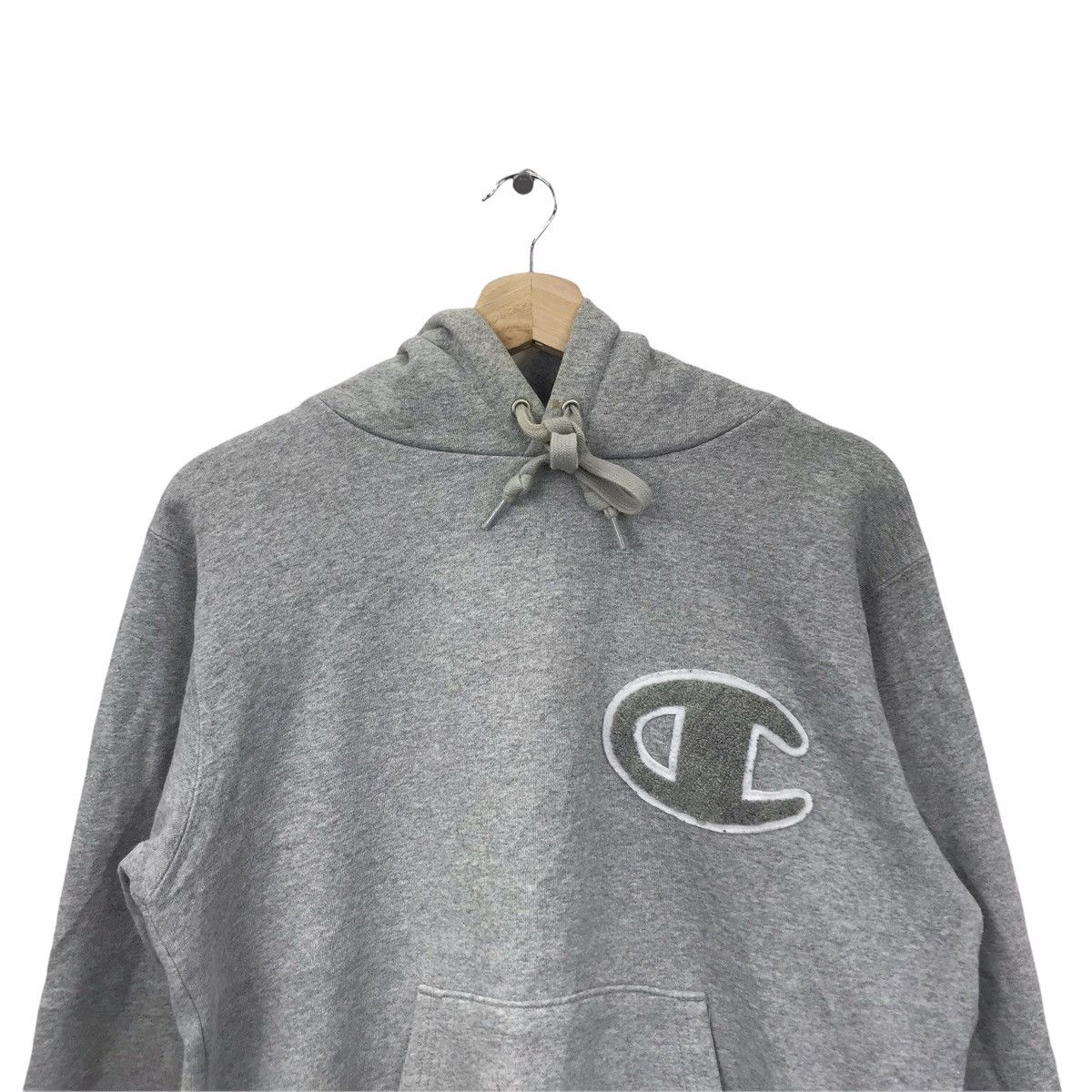 Champion CHAMPION Streetwear Sportswear Big Embroidered Hoodie Size US M / EU 48-50 / 2 - 3 Thumbnail