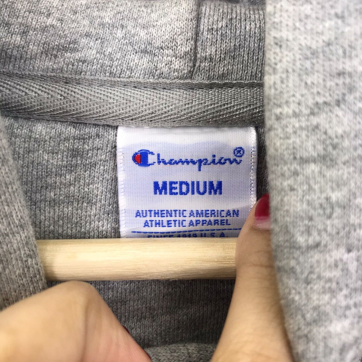 Champion CHAMPION Streetwear Sportswear Big Embroidered Hoodie Size US M / EU 48-50 / 2 - 4 Thumbnail
