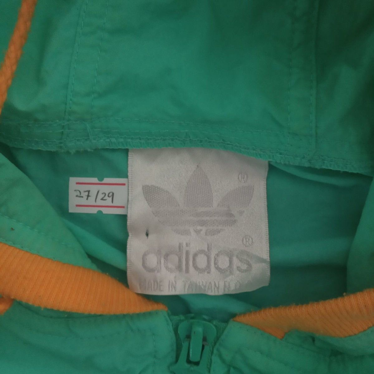 Adidas Adidas Crocodile Beach Style Anorak Jacket Colourblock Size US XL / EU 56 / 4 - 7 Thumbnail