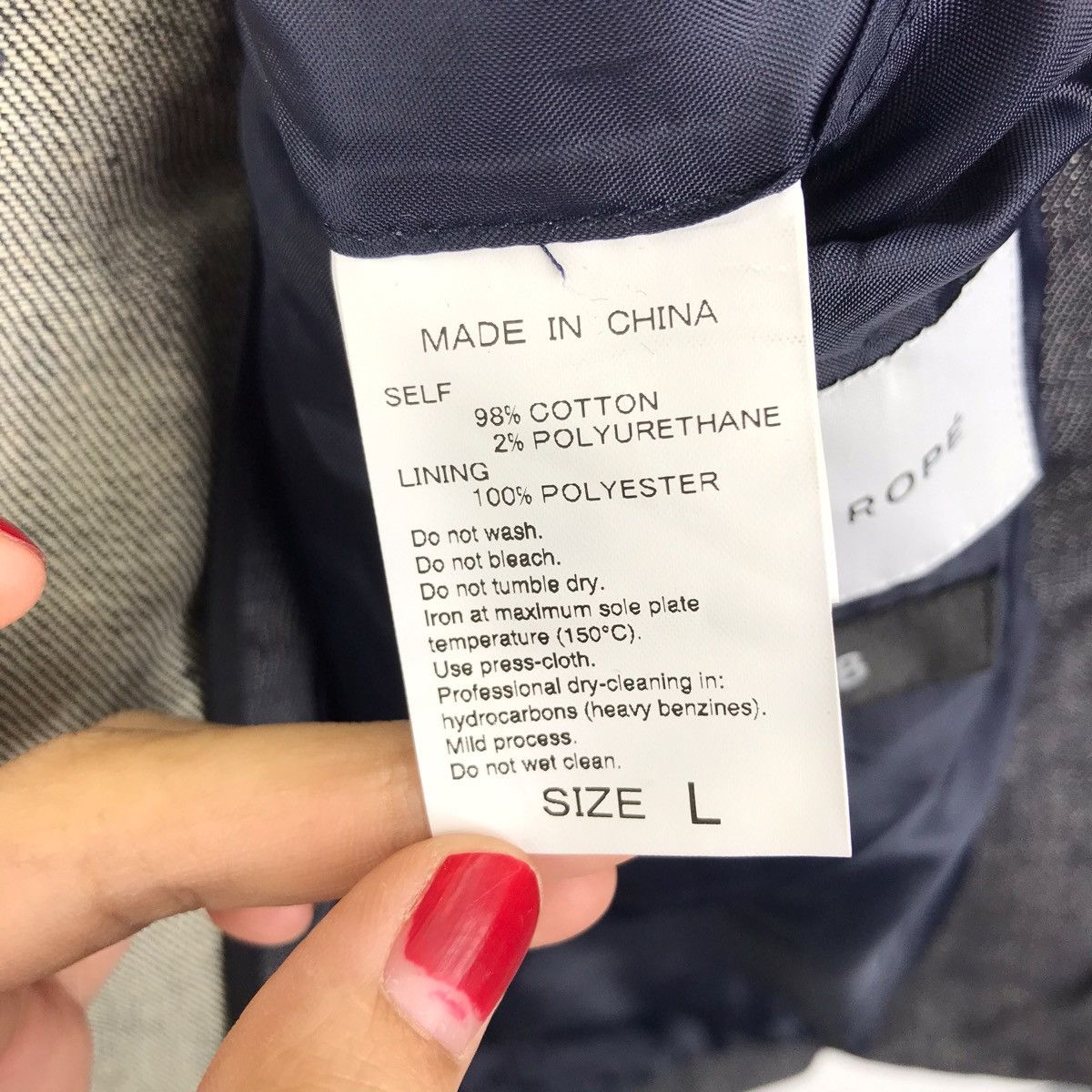 ADAM ET ROPE ADAM ET ROPE Japanese Brand Thick Blazer Coat Size US M / EU 48-50 / 2 - 5 Thumbnail