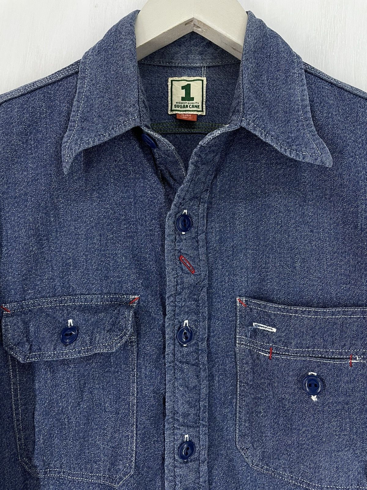 Sugar Cane × Toyo Enterprises Sugar cane workers button up shirt Size US S / EU 44-46 / 1 - 3 Thumbnail