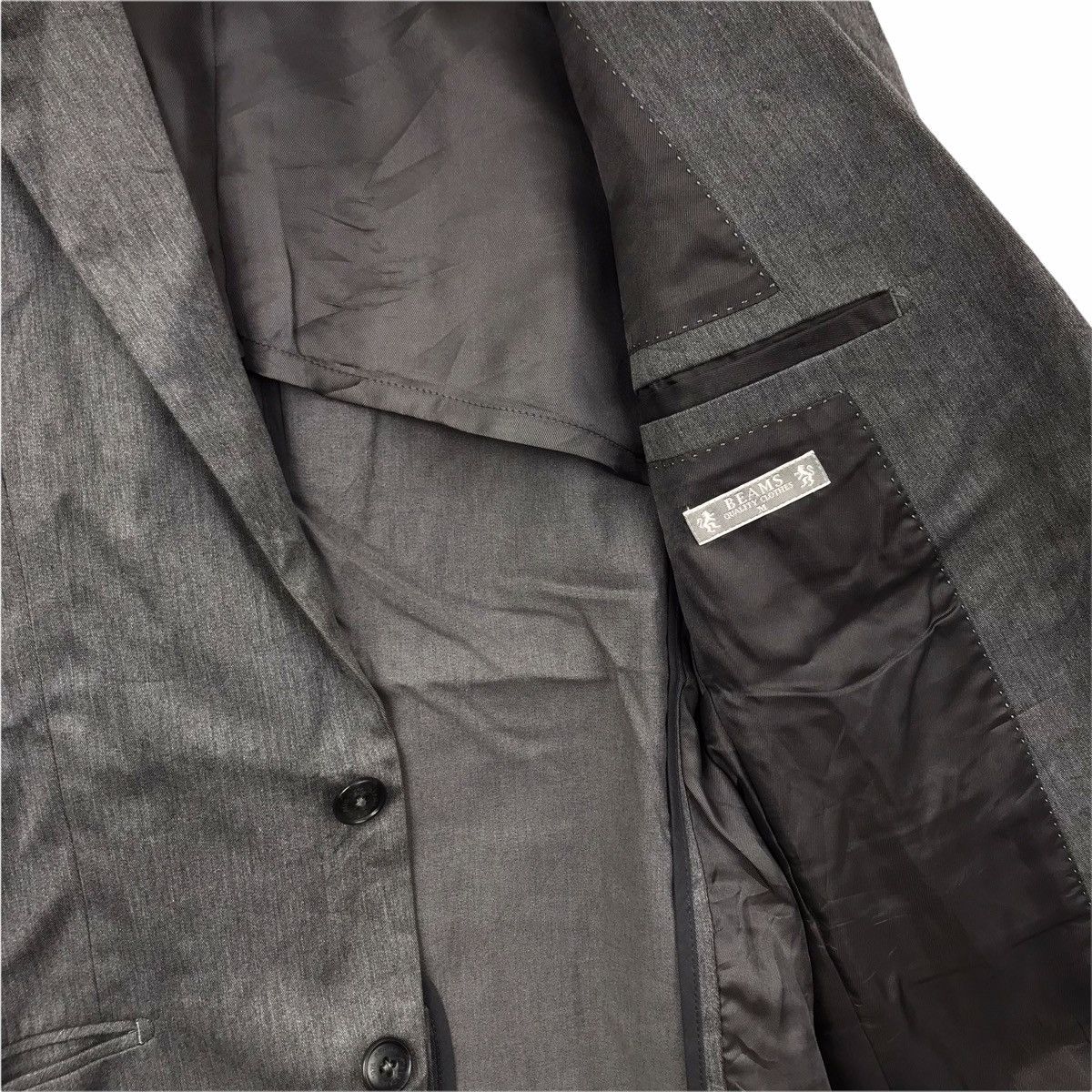 Beams Plus BEAMS Japanese Brand Small Stripes Blazer Coat Suit Size US M / EU 48-50 / 2 - 4 Thumbnail