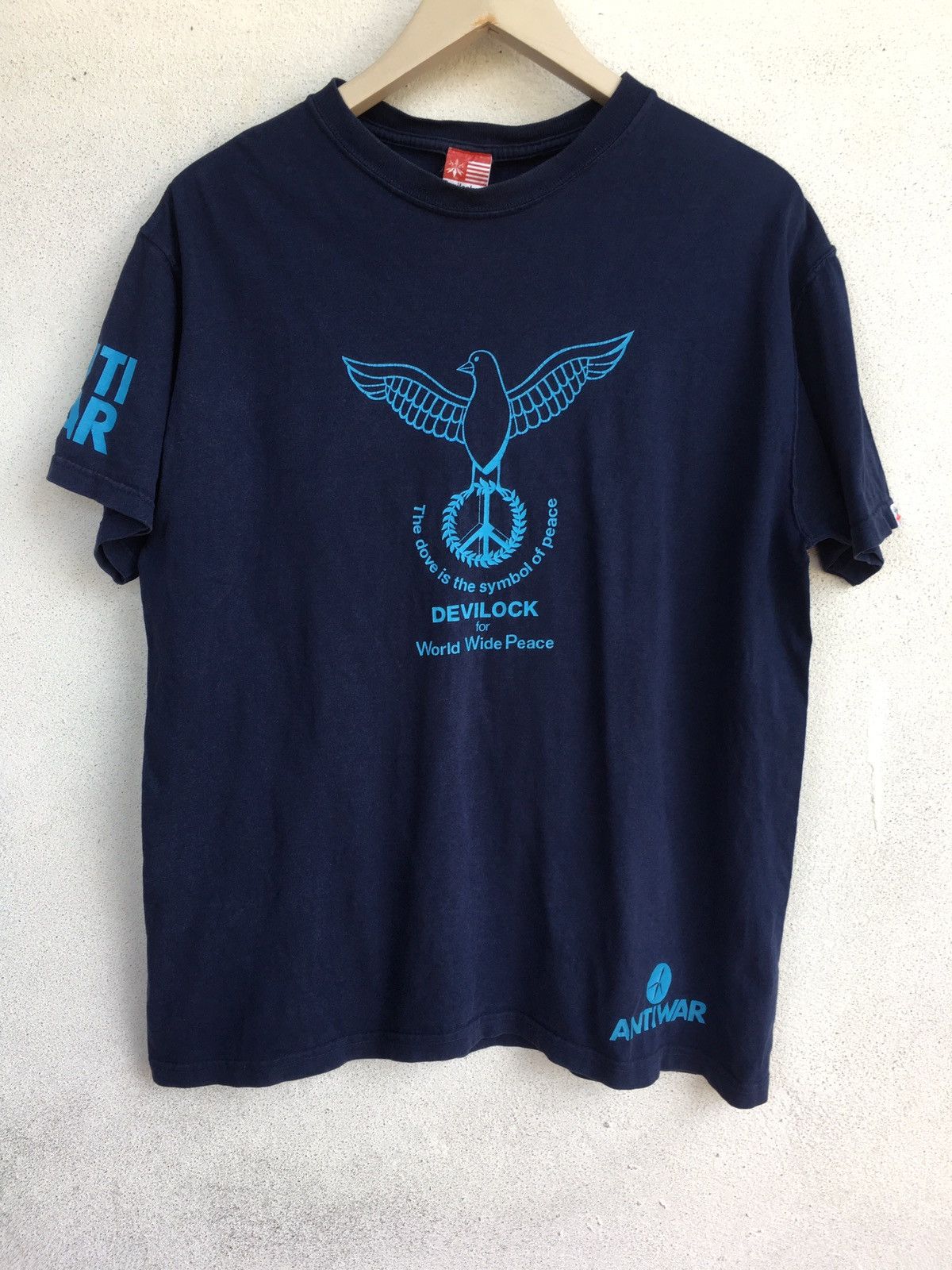 Devilock Devilock For World Wide Peace Anti War T Shirt Size US L / EU 52-54 / 3 - 1 Thumbnail