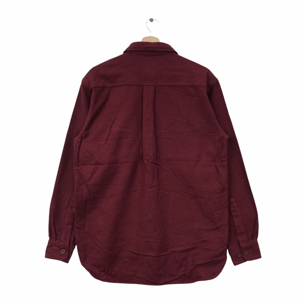 L.L. Bean LL BEAN USA Chamois Red Maroon Shirt L.L Bean Size US M / EU 48-50 / 2 - 2 Thumbnail