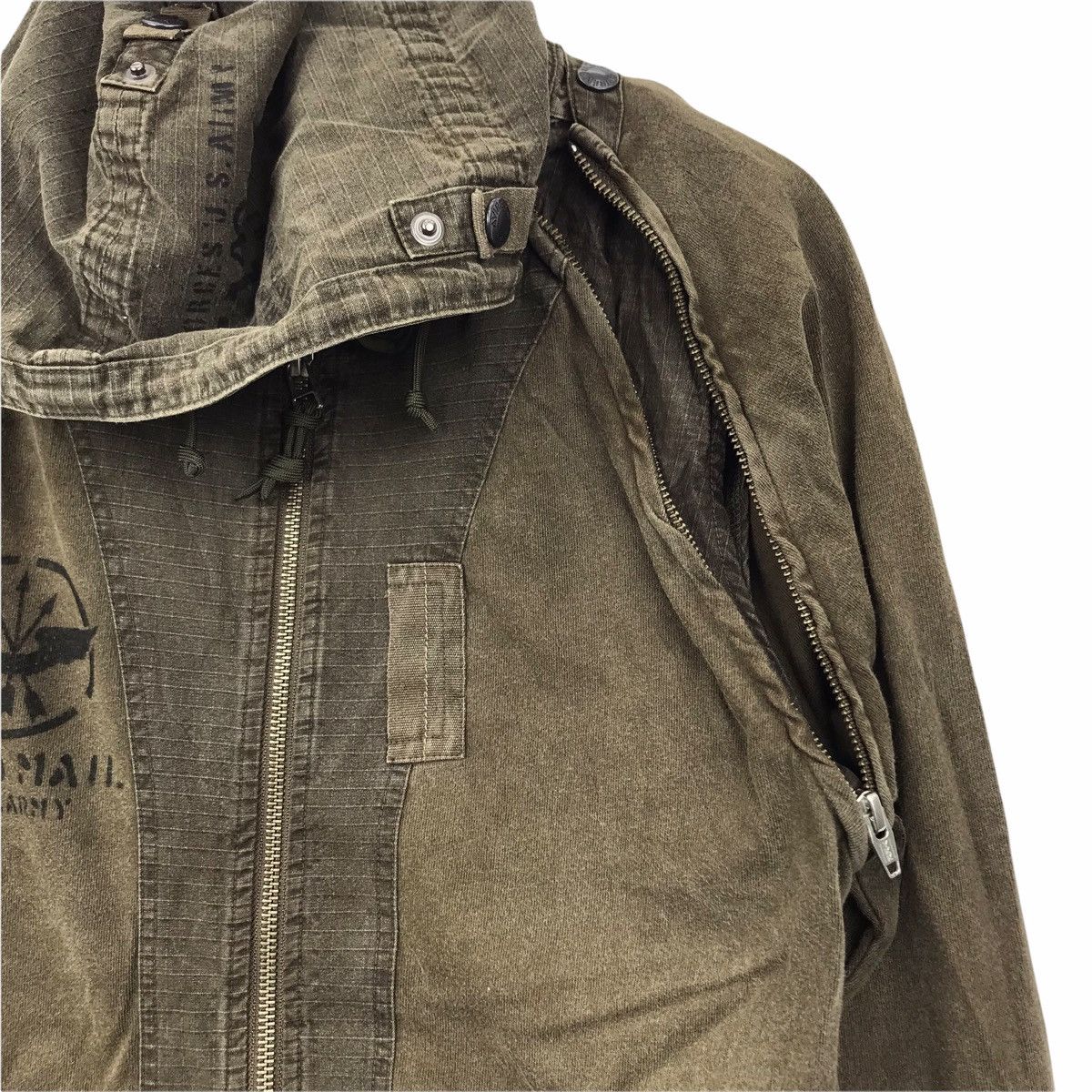 Avirex AVIREX USA Aero Mail Us Army Green Hoodie Sweatshirt Size US S / EU 44-46 / 1 - 5 Thumbnail