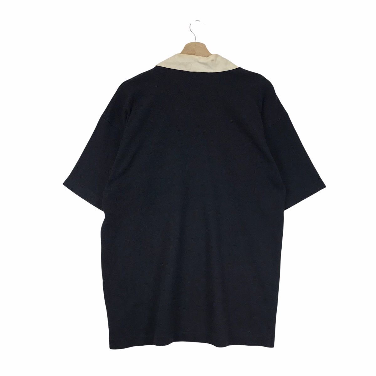 Canterbury of New Zealand Vintage CANTERBURY ALL BLACK Kiwi Steinlager Black Shirt Size US M / EU 48-50 / 2 - 2 Thumbnail
