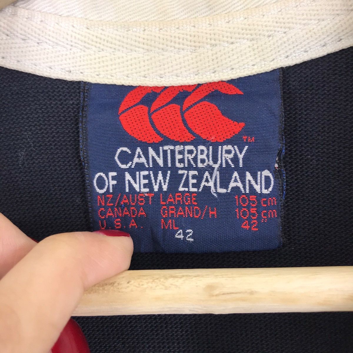 Canterbury of New Zealand Vintage CANTERBURY ALL BLACK Kiwi Steinlager Black Shirt Size US M / EU 48-50 / 2 - 4 Thumbnail