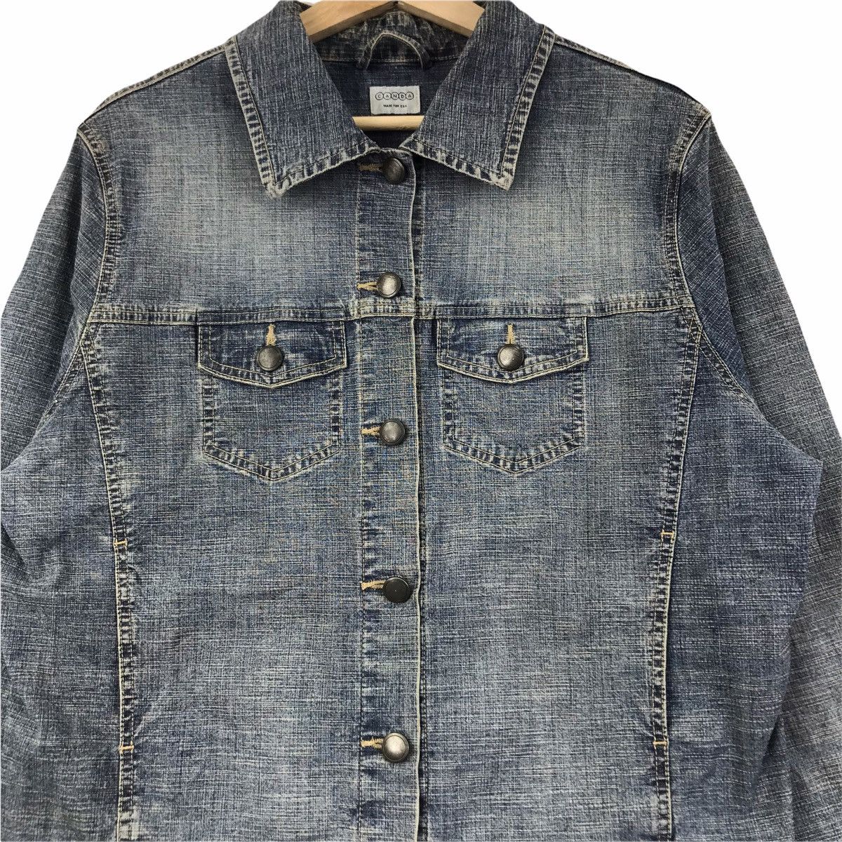 Vintage CANDA By C&A Belgian Germany Brand Jeans Jacket Size US M / EU 48-50 / 2 - 5 Thumbnail