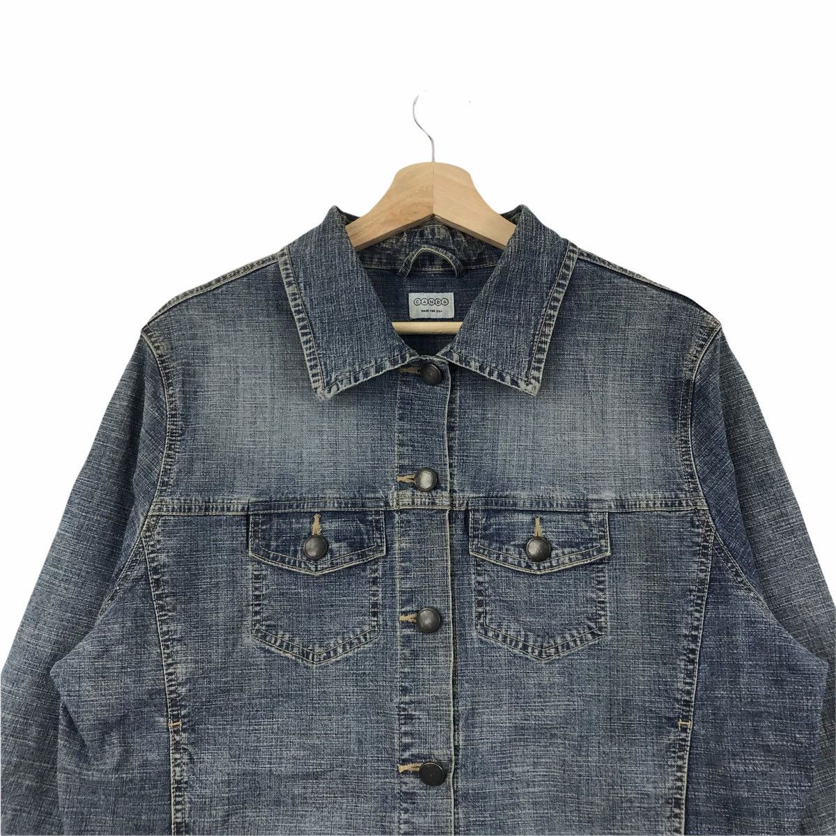 Vintage CANDA By C&A Belgian Germany Brand Jeans Jacket Size US M / EU 48-50 / 2 - 3 Thumbnail