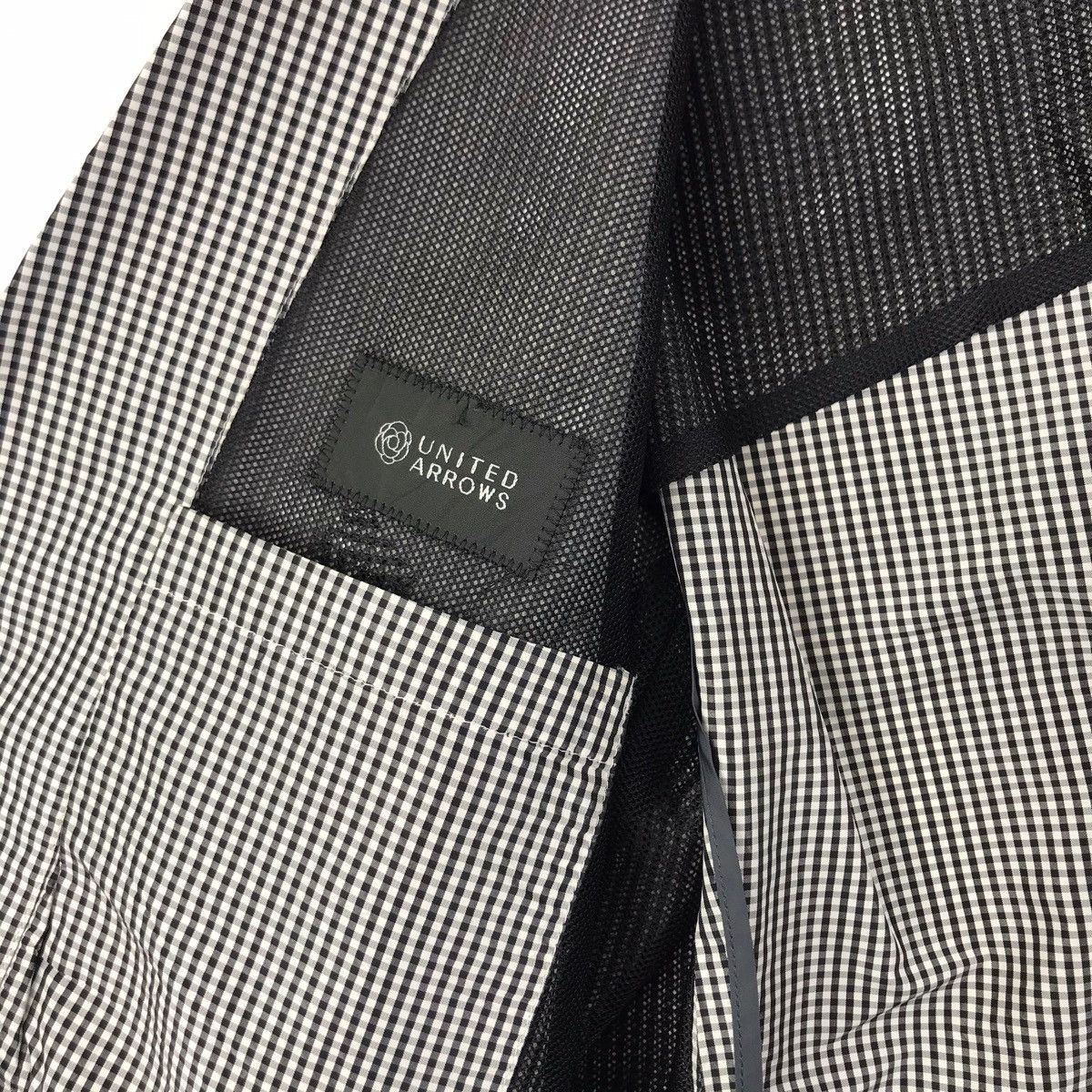 United Arrows UNITED ARROW Japanese Brand Check Blazer Coat Jacket Size US M / EU 48-50 / 2 - 4 Thumbnail