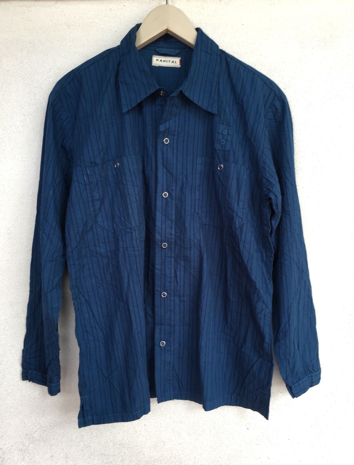 Kapital Kapital Long sleeve Shirt 3 Pocket Size US S / EU 44-46 / 1 - 1 Thumbnail