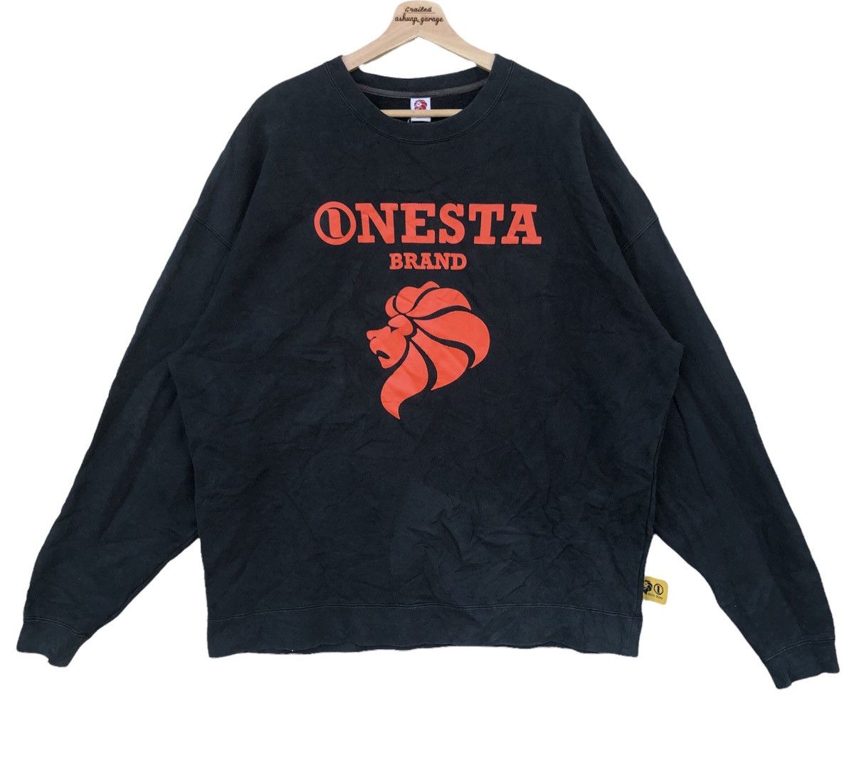 Vintage Oversized Wicked Vibes Nesta Brand Sweatshirt