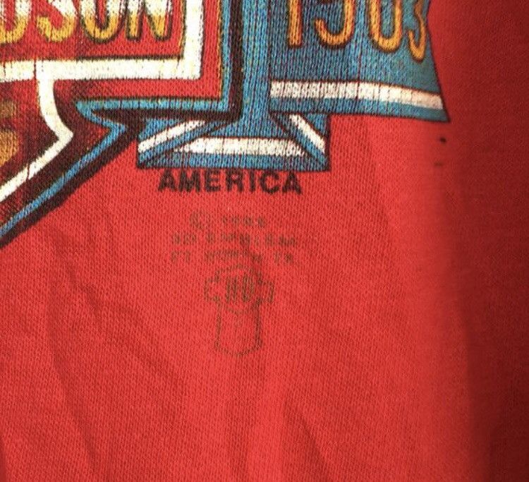 Harley Davidson Vintage 80s Harley Davidson 3D emblem Sweatshirt Size US L / EU 52-54 / 3 - 5 Thumbnail