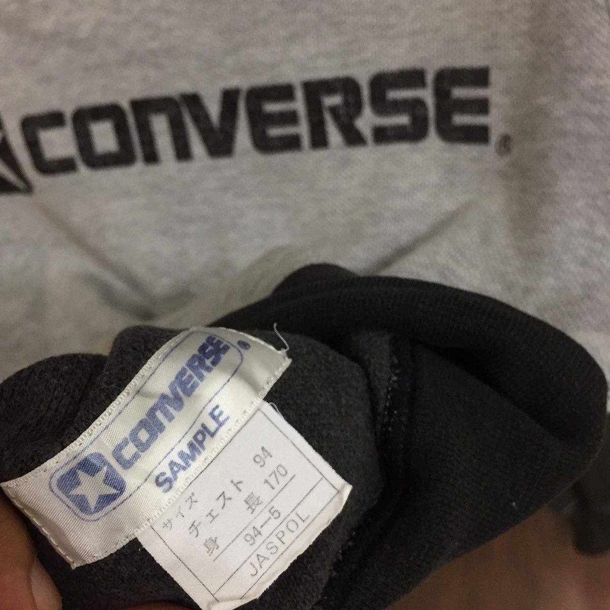 Converse Vintage converse sweatshirt spellout big logo fit size M Size US M / EU 48-50 / 2 - 8 Thumbnail