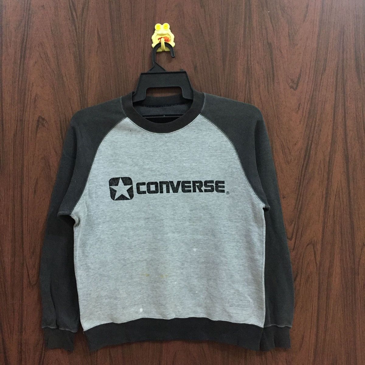 Converse Vintage converse sweatshirt spellout big logo fit size M Size US M / EU 48-50 / 2 - 1 Thumbnail