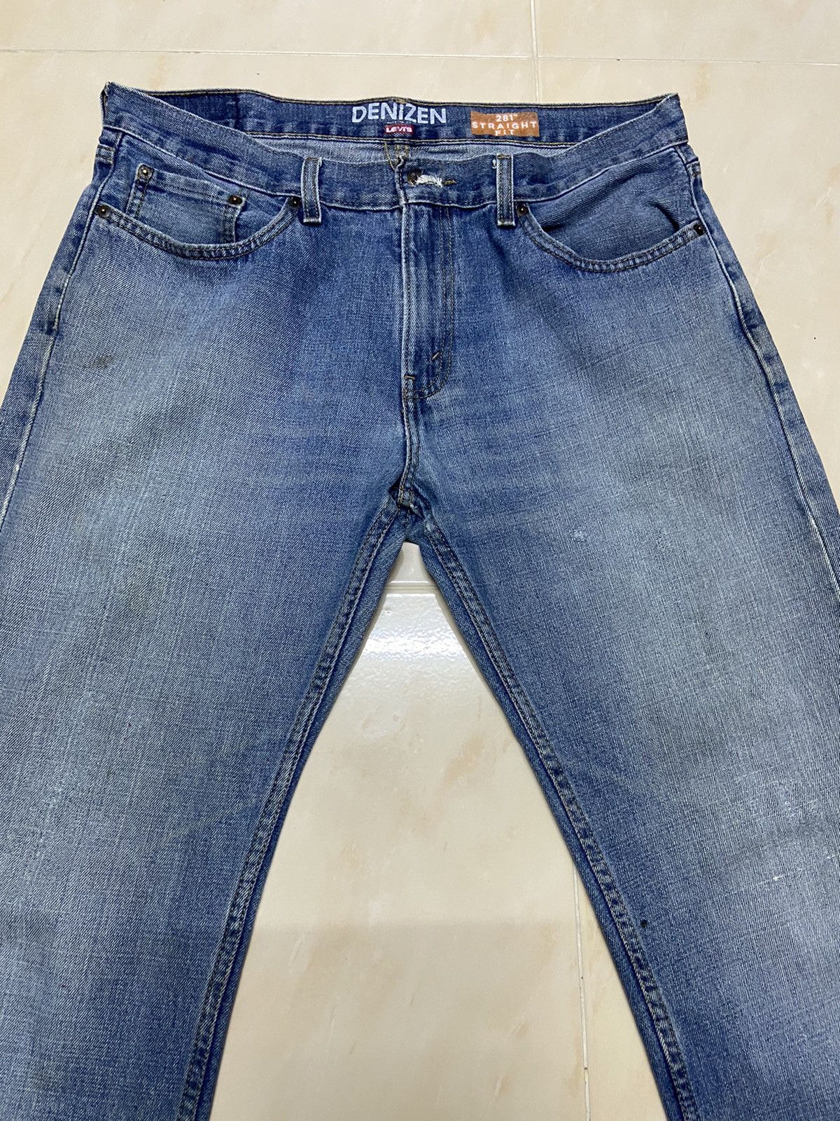 Levi's Vintage 281 Denizen Levis Jeans Fit W36 straight cut blue Size US 36 / EU 52 - 3 Thumbnail