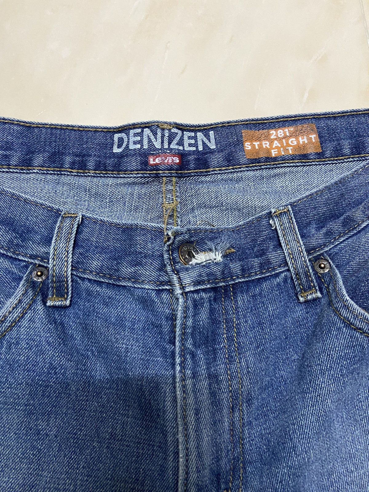 Levi's Vintage 281 Denizen Levis Jeans Fit W36 straight cut blue Size US 36 / EU 52 - 11 Thumbnail
