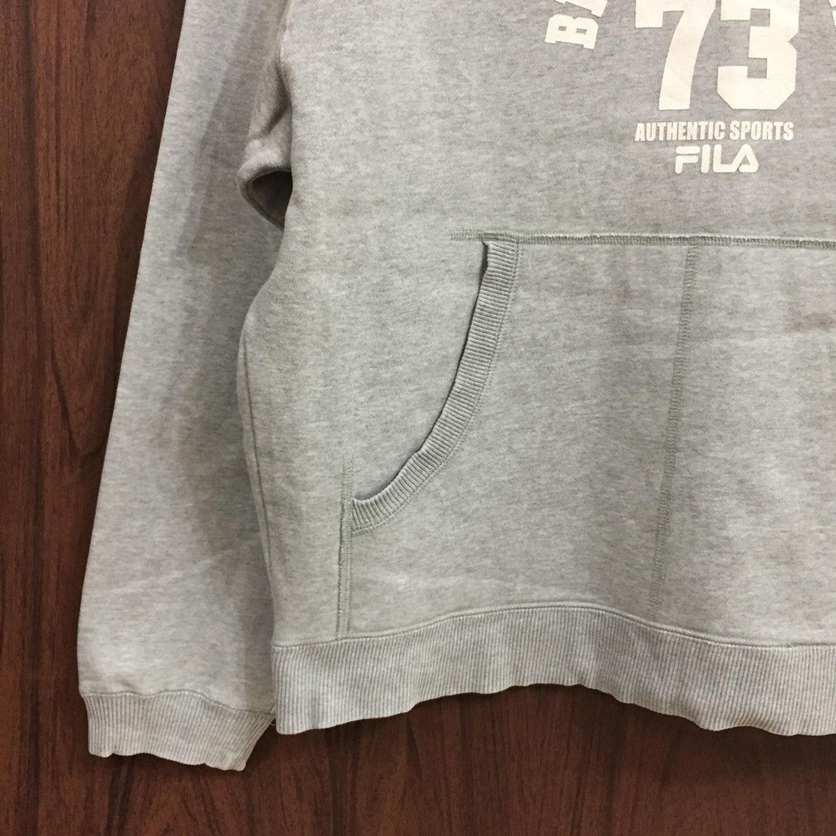 Fila Vintage Fila hoodie spell out Biella Italia size S fits M Size US M / EU 48-50 / 2 - 5 Thumbnail