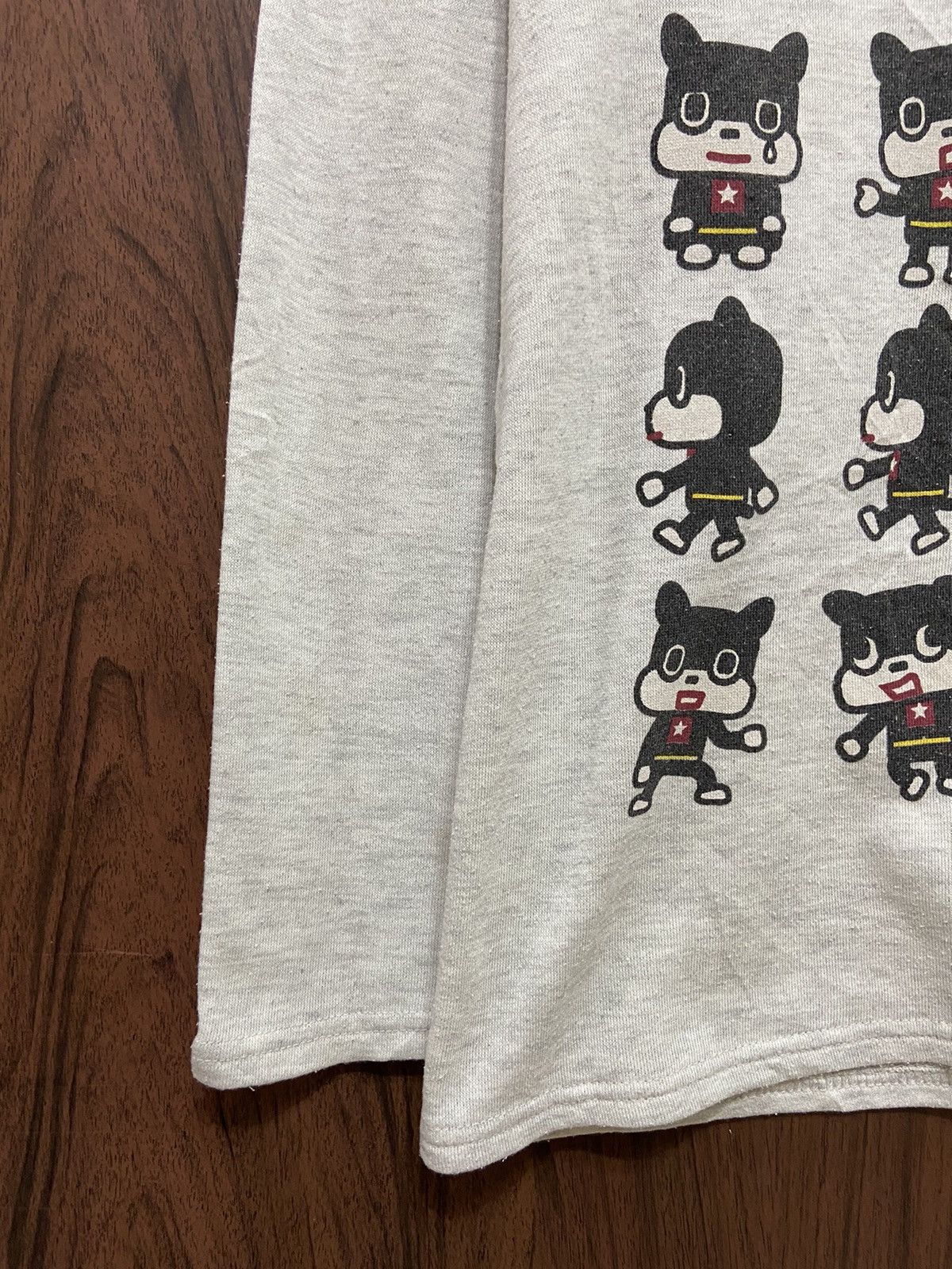 Japanese Brand Norakuro sweatshirt cat japanese manga cartoon Size US M / EU 48-50 / 2 - 5 Thumbnail