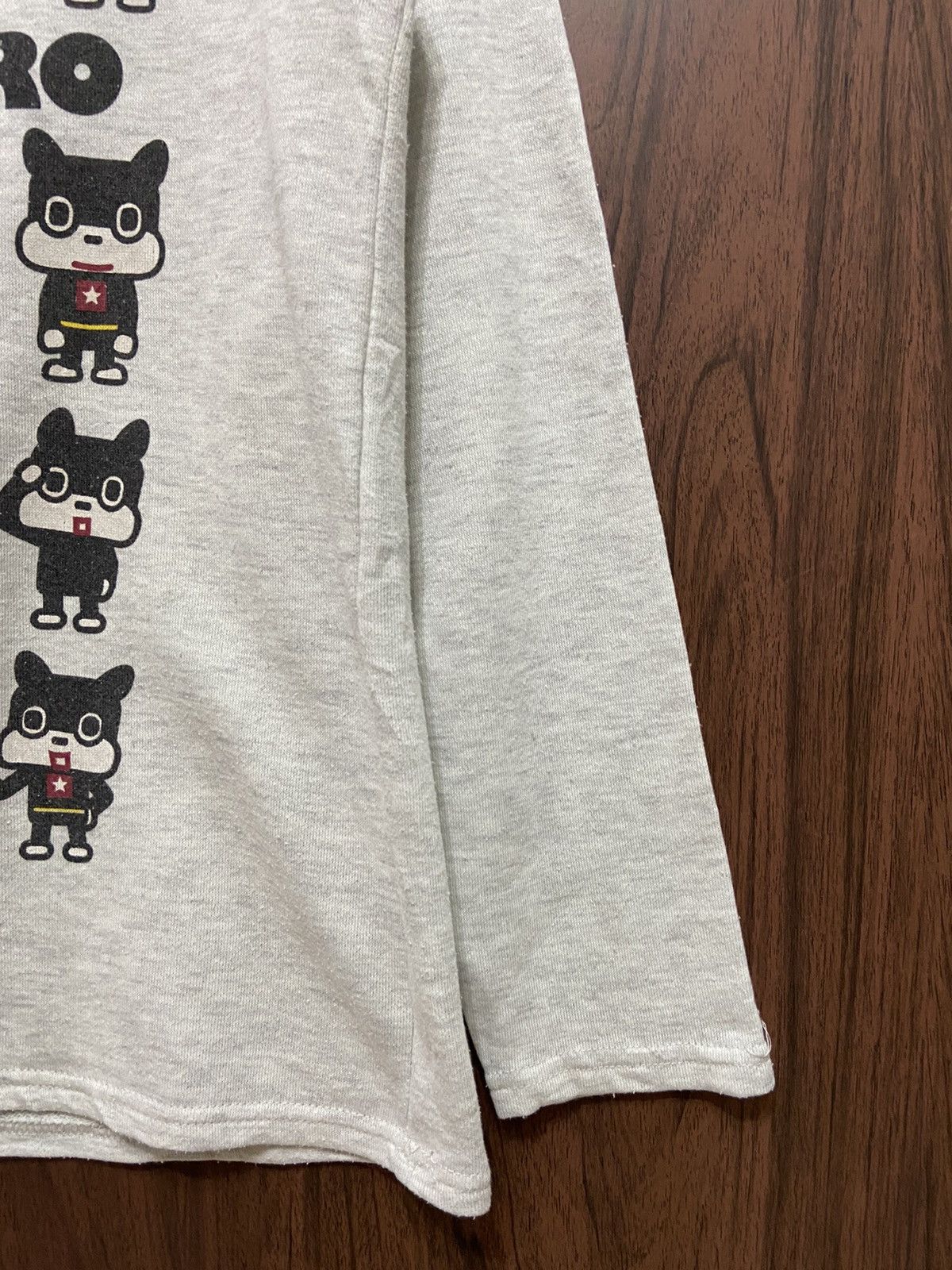 Japanese Brand Norakuro sweatshirt cat japanese manga cartoon Size US M / EU 48-50 / 2 - 6 Thumbnail
