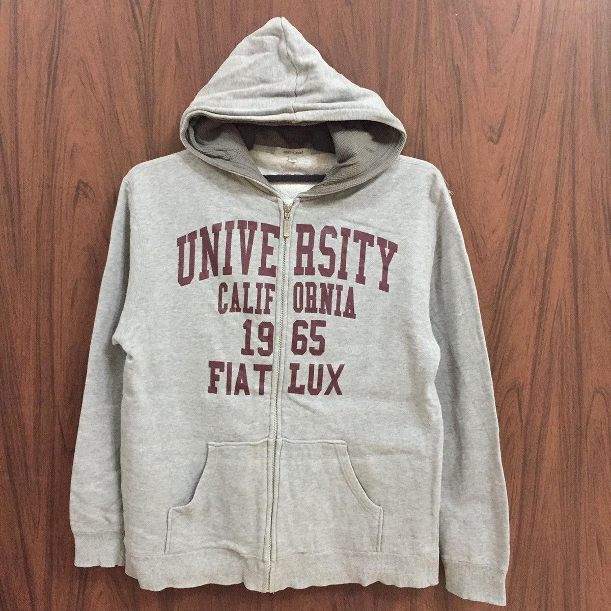 Japanese Brand Anti-Label hoodie spell out University California Size US L / EU 52-54 / 3 - 1 Thumbnail
