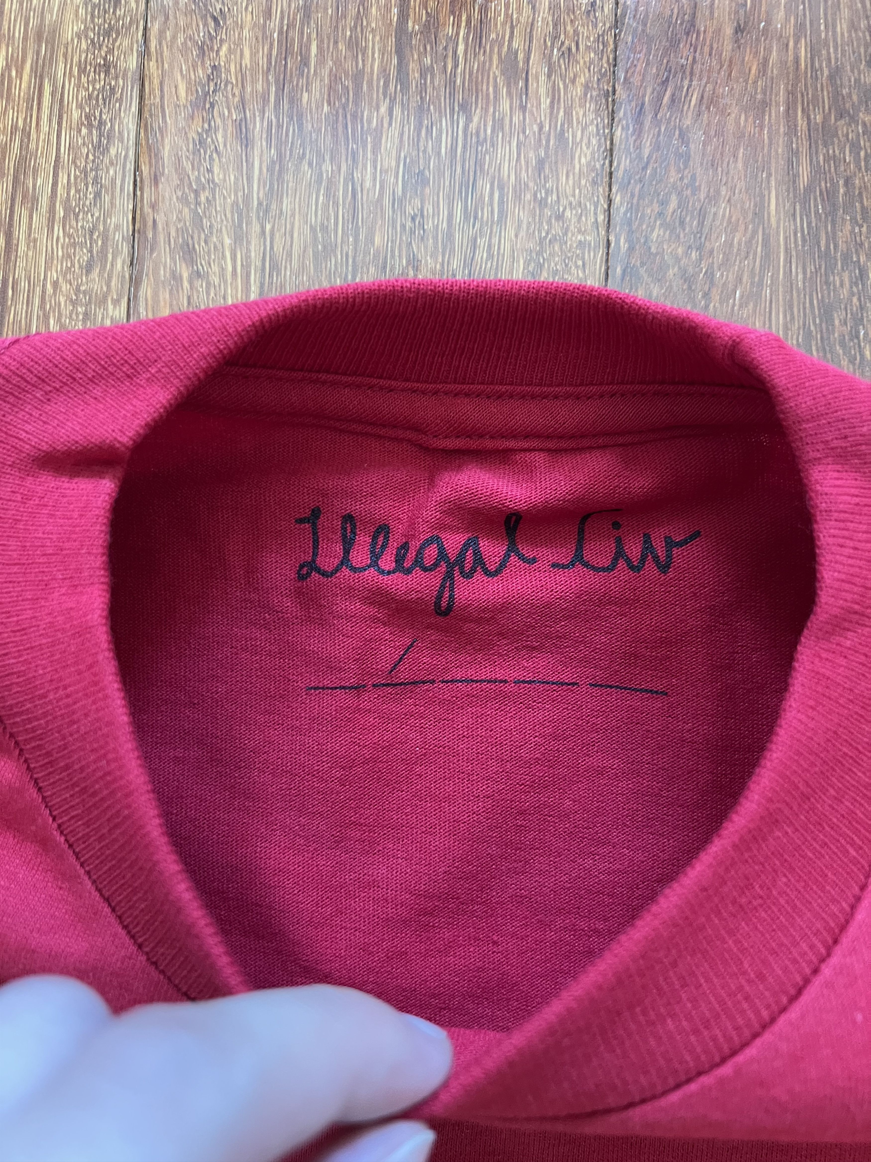 Illegal Civilization 💚 Illegal Civilization Bowling Red Tee Medium NEW Size US M / EU 48-50 / 2 - 4 Thumbnail