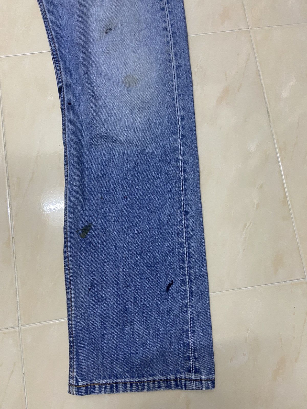 Levi's Vintage 505 Levis Jeans Denim Fit W36 light blue Size US 36 / EU 52 - 4 Thumbnail