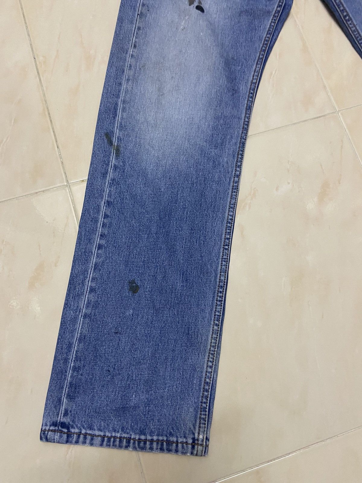 Levi's Vintage 505 Levis Jeans Denim Fit W36 light blue Size US 36 / EU 52 - 2 Thumbnail
