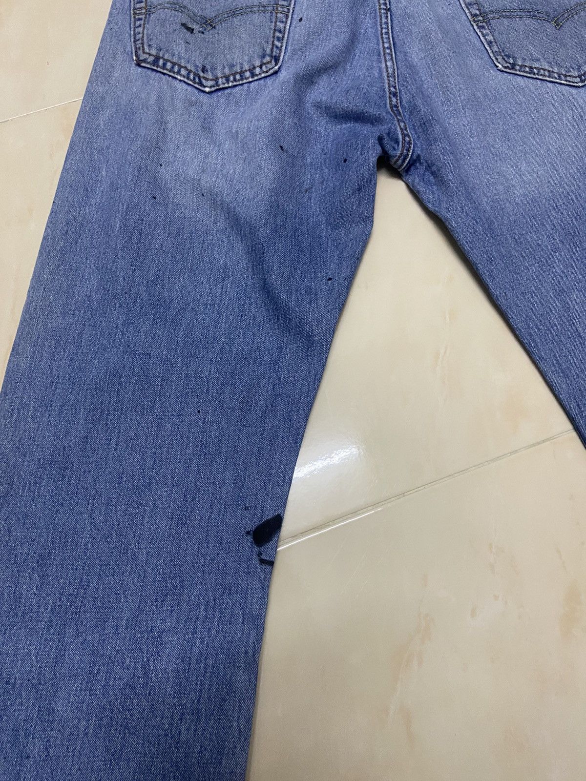 Levi's Vintage 505 Levis Jeans Denim Fit W36 light blue Size US 36 / EU 52 - 8 Thumbnail