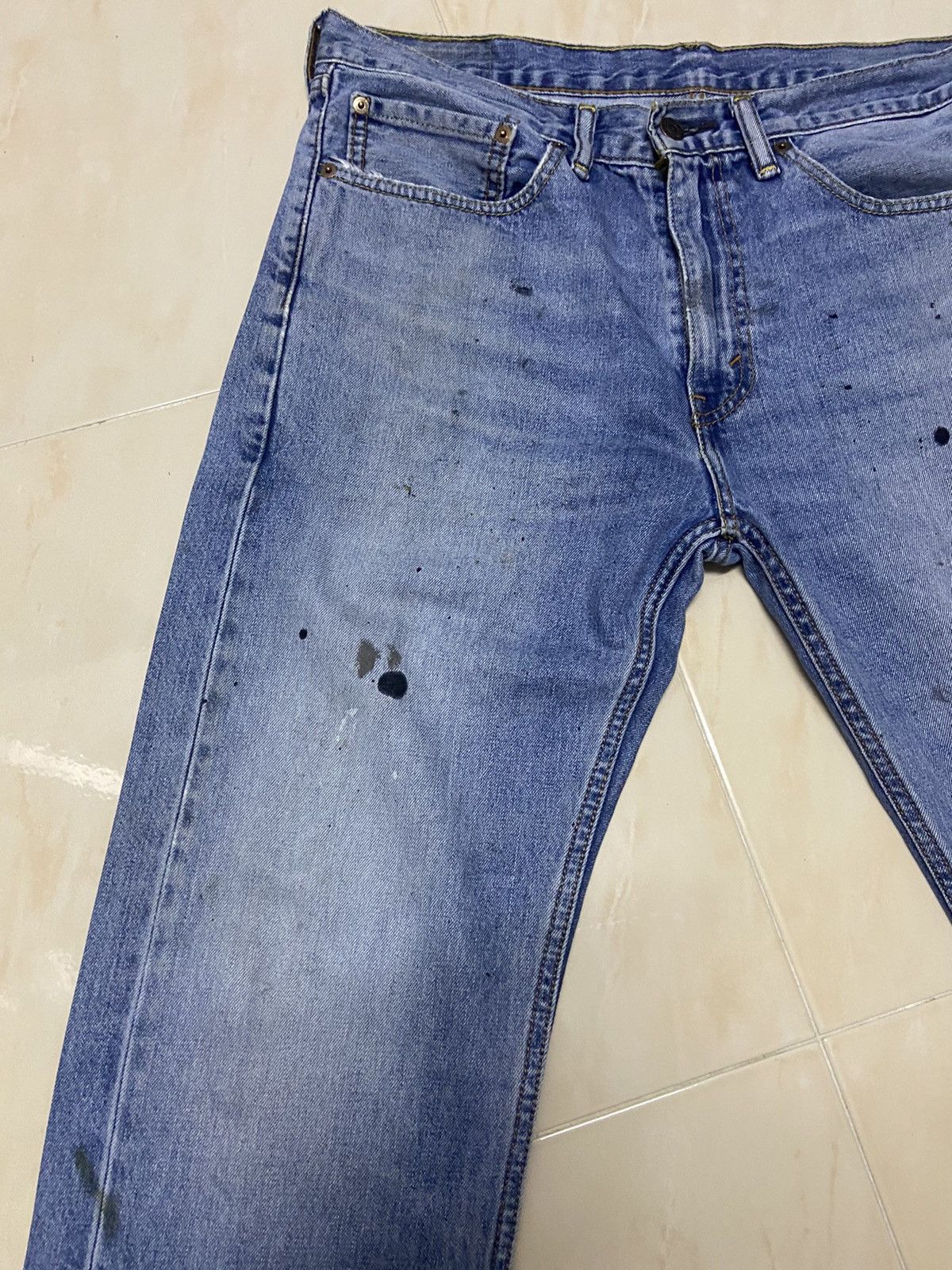 Levi's Vintage 505 Levis Jeans Denim Fit W36 light blue Size US 36 / EU 52 - 3 Thumbnail