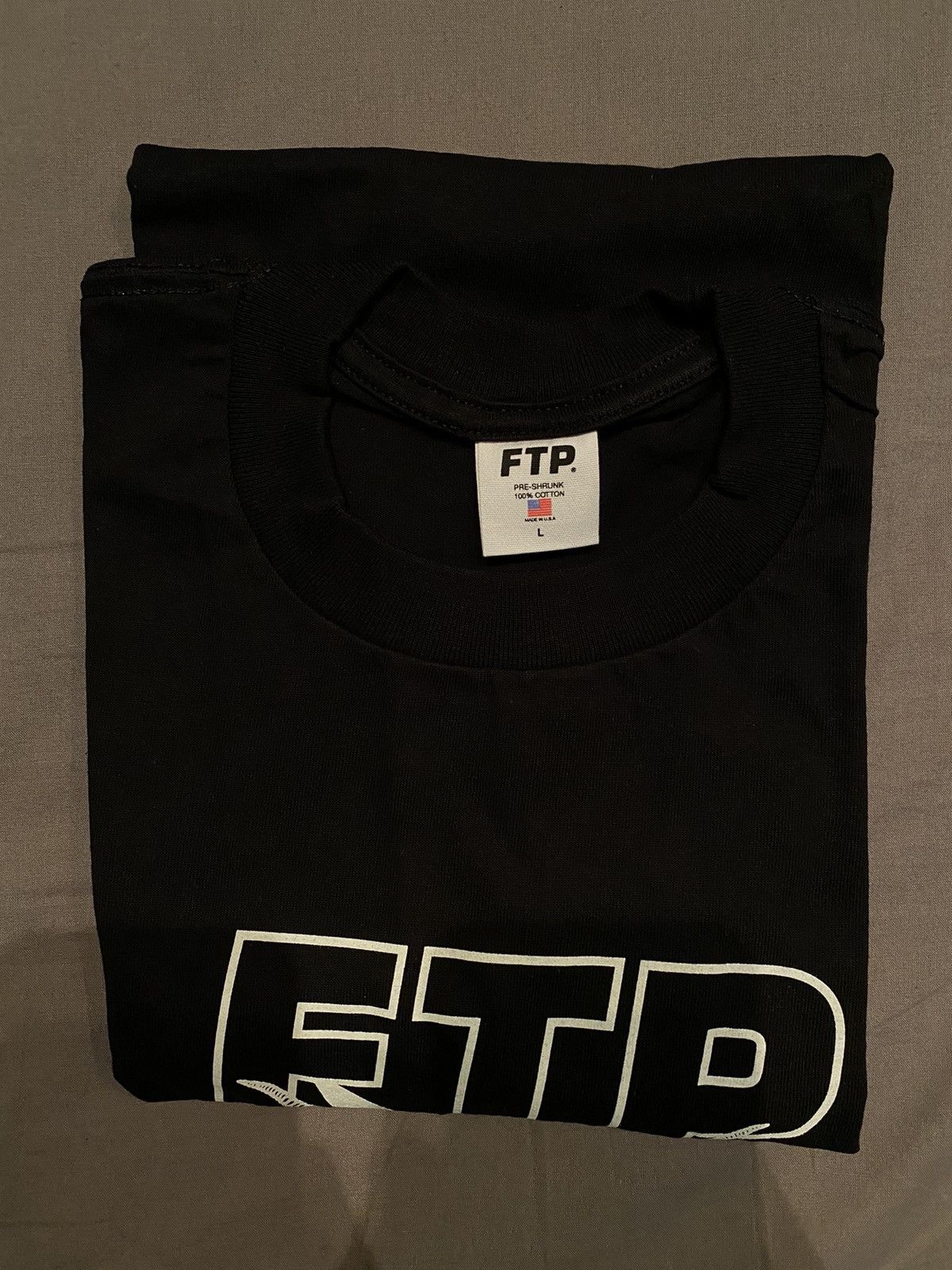 FTP + Thrasher Skategoat factory Tee (Black)