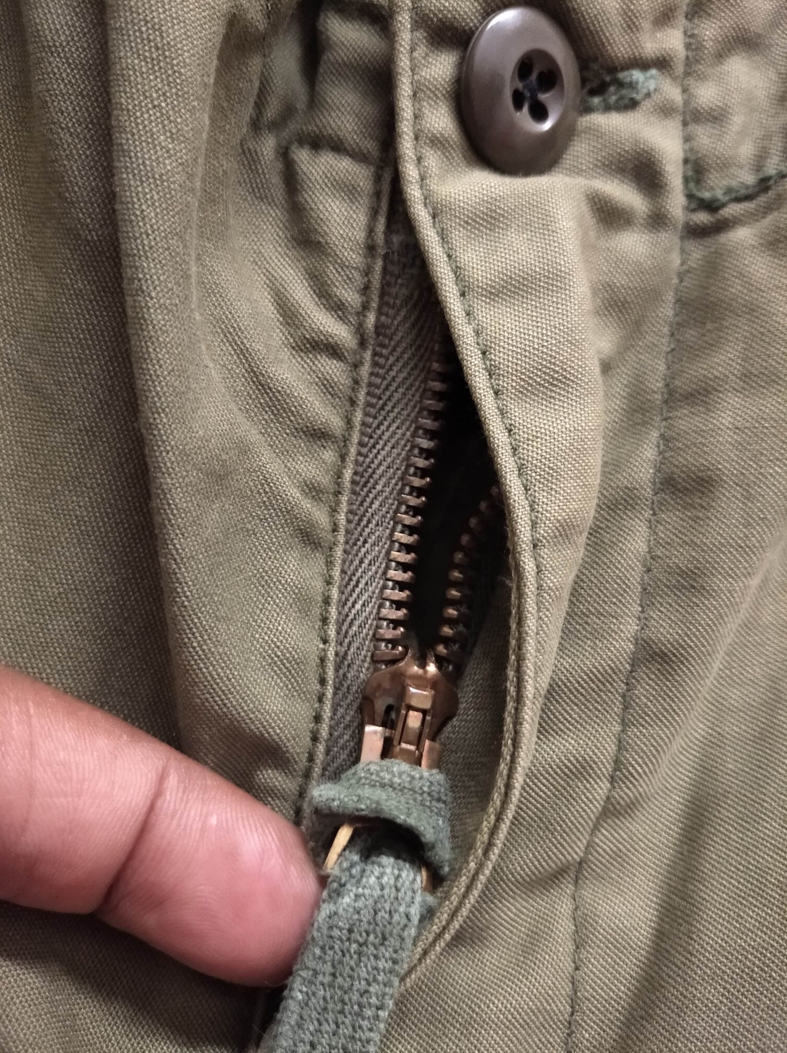 Vintage Vintage 70s US Army OG 107 Sateen Cargo Pants Size US 34 / EU 50 - 7 Thumbnail