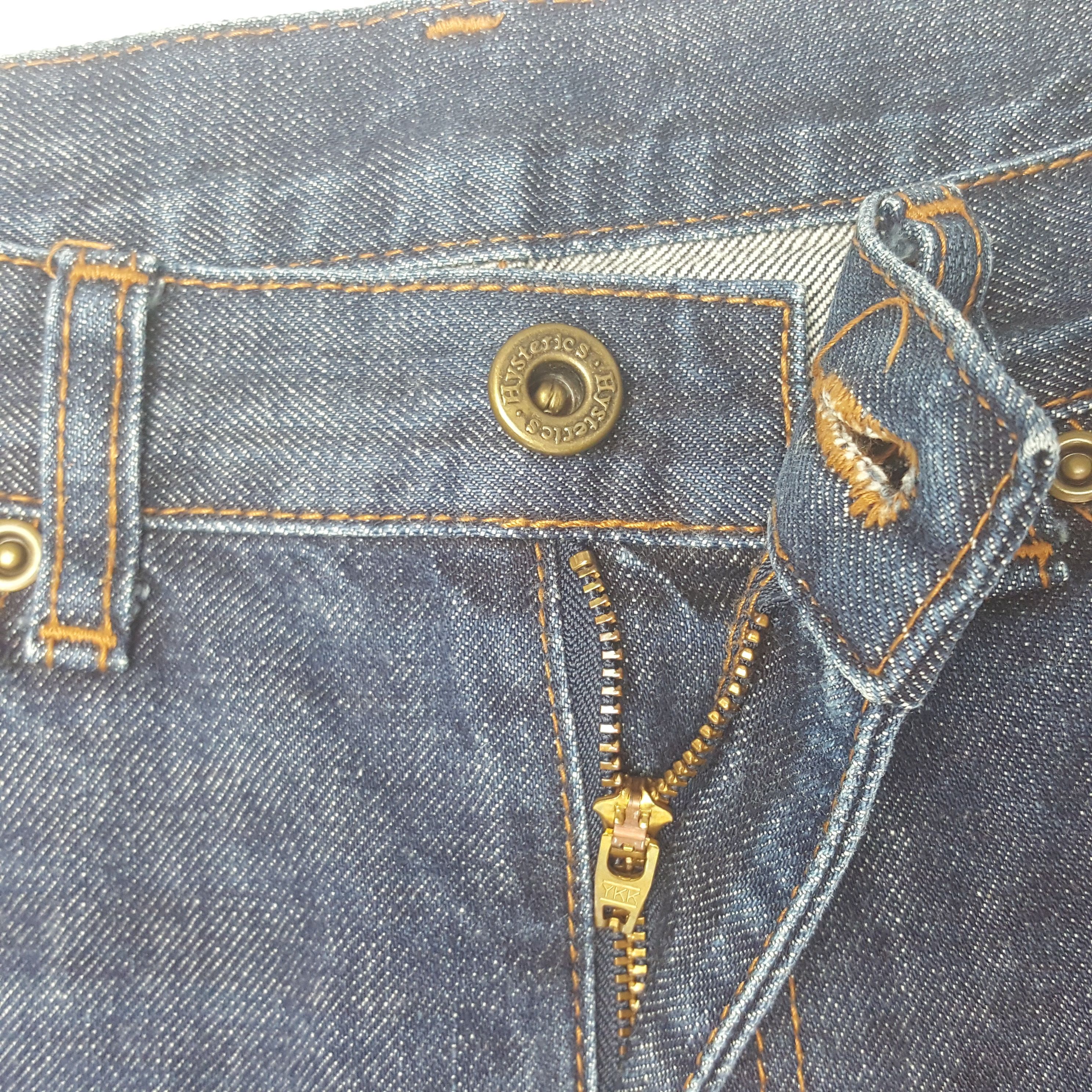Hysteric Glamour × Vintage Vintage Hysteric Glamour Custom Multi Art Denim Size US 29 - 12 Thumbnail
