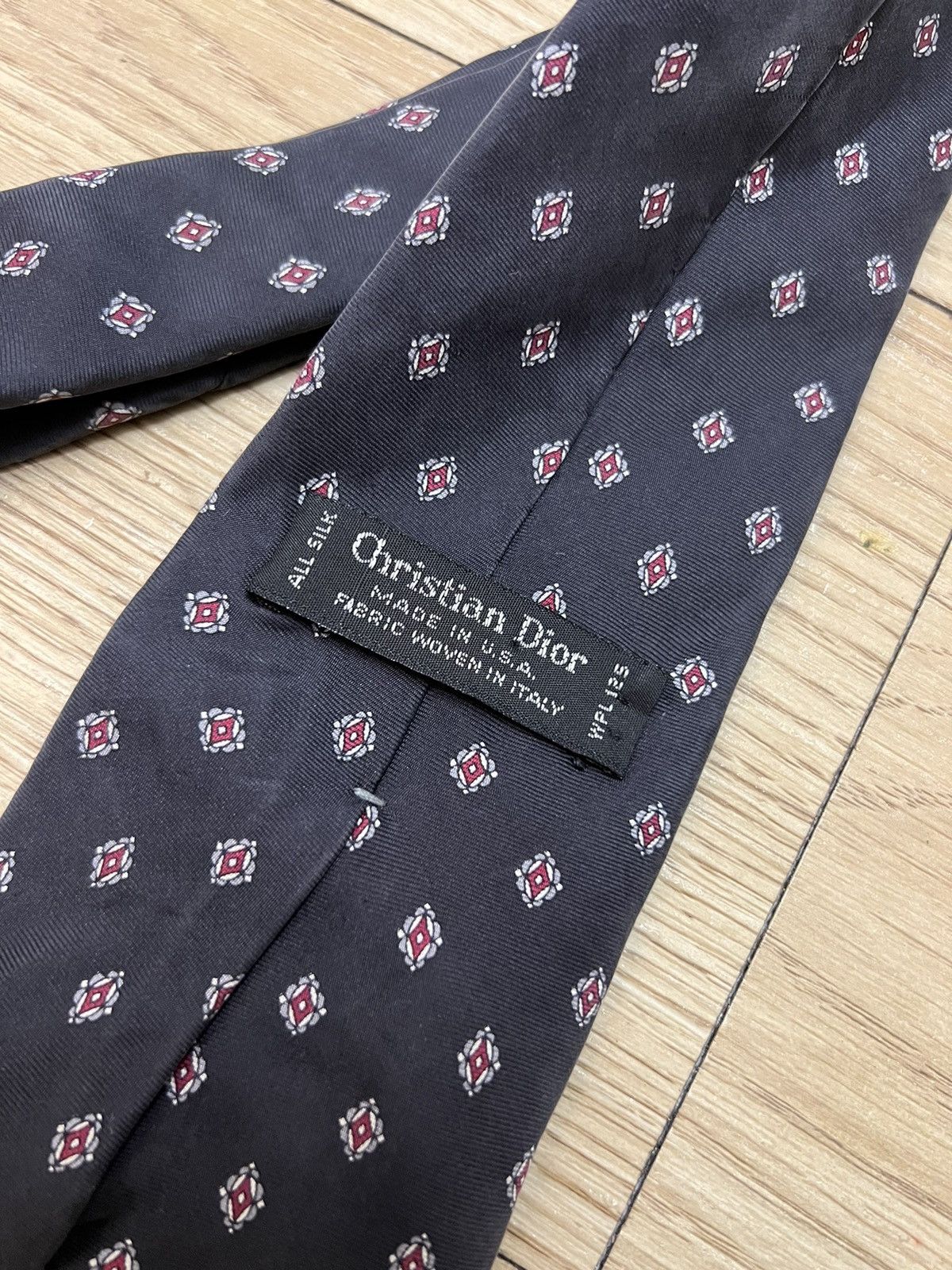 Christian Dior Monsieur × Vintage Christian Dior Silk Tie Size ONE SIZE - 5 Thumbnail