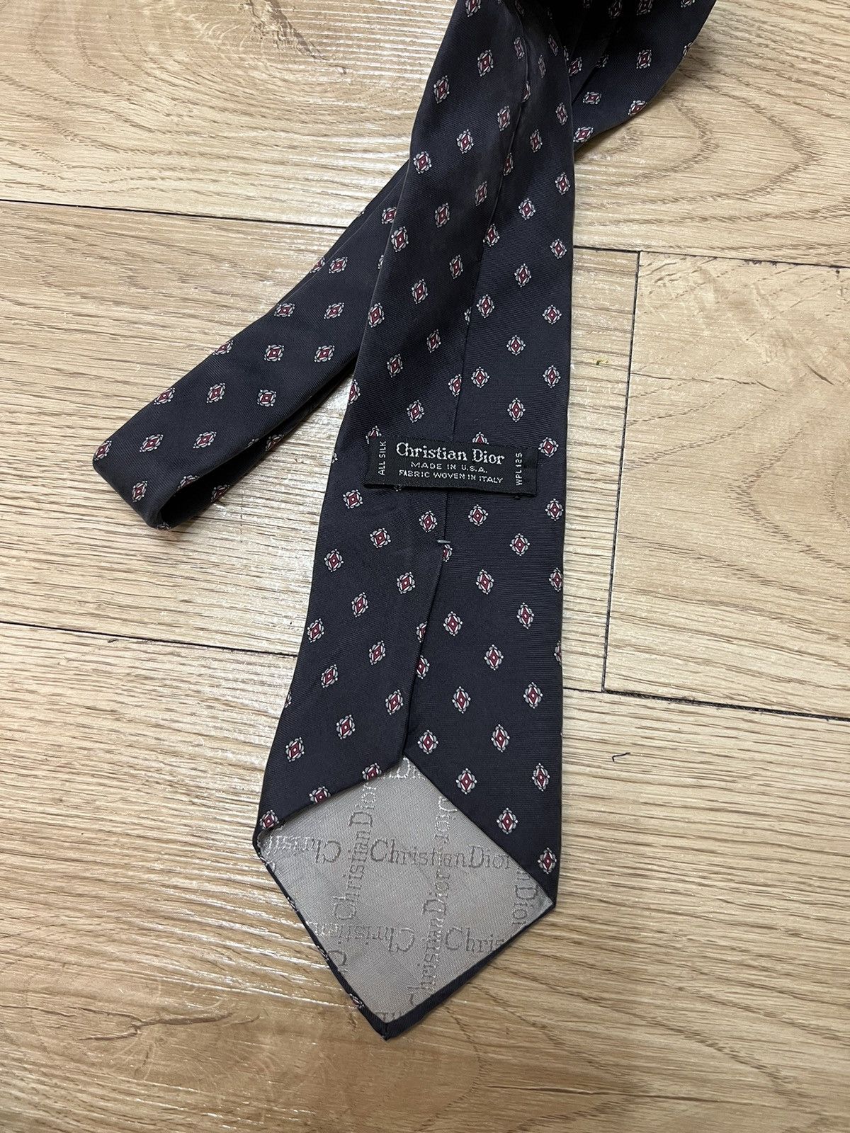Christian Dior Monsieur × Vintage Christian Dior Silk Tie Size ONE SIZE - 2 Thumbnail