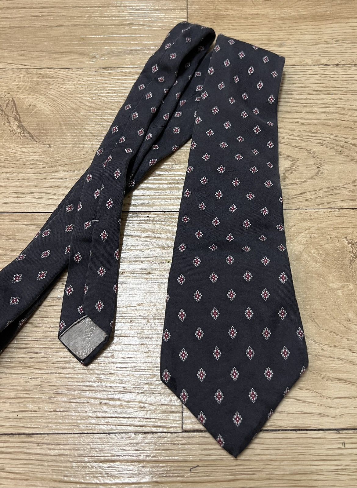 Christian Dior Monsieur × Vintage Christian Dior Silk Tie Size ONE SIZE - 3 Thumbnail