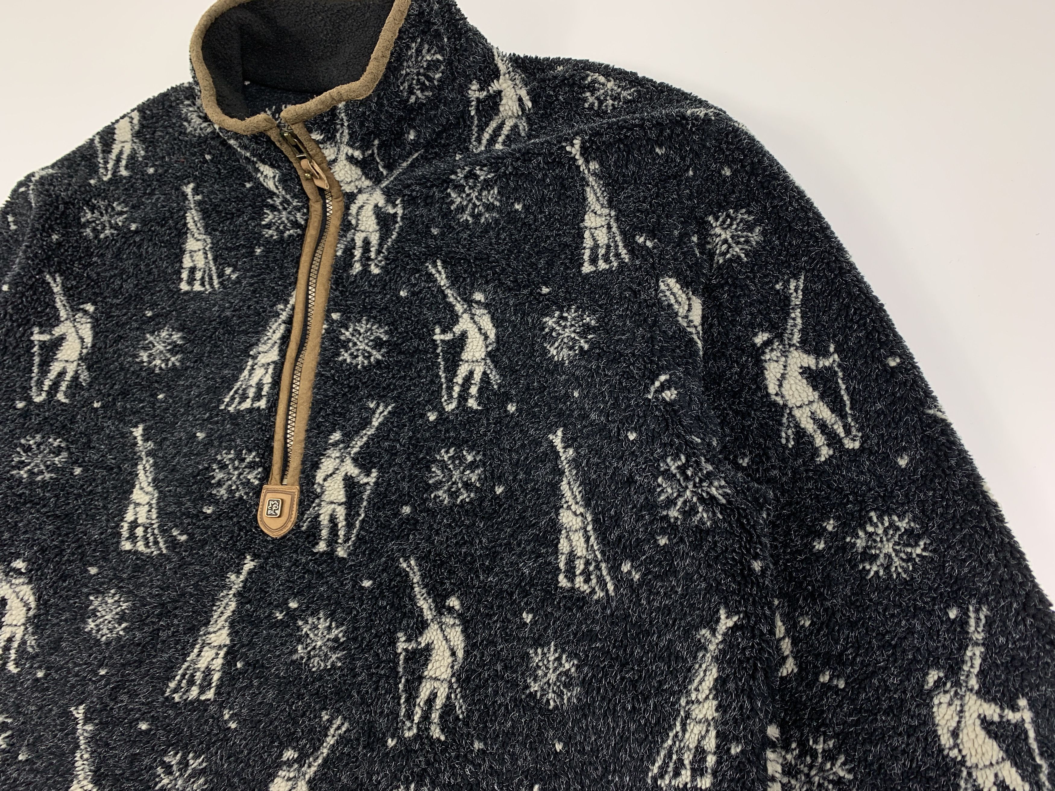 Orage × Polartec × Vintage Vintage Ski Snow Fleece Pullover Jacket Made in Canada Size US XL / EU 56 / 4 - 2 Thumbnail