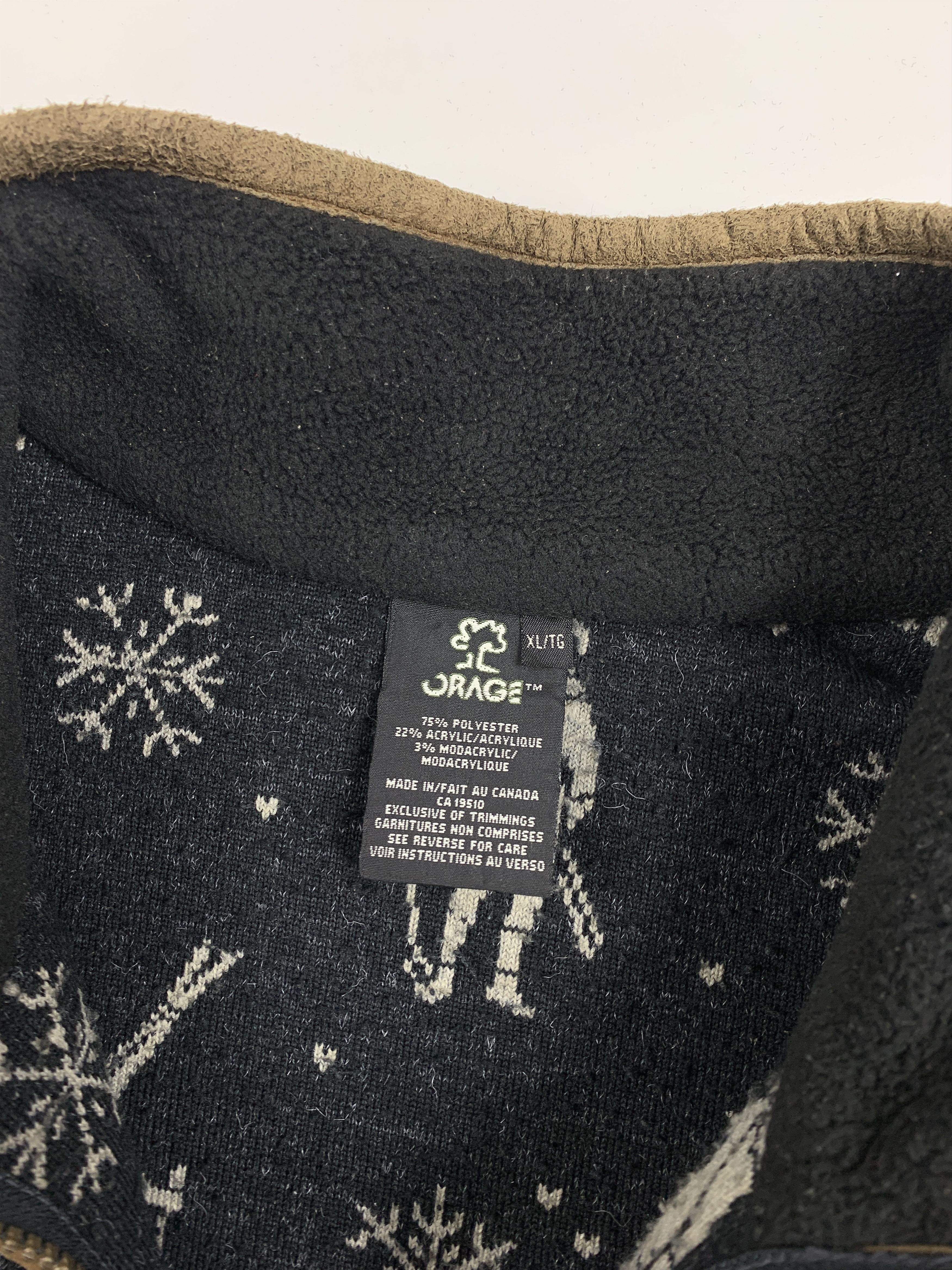 Orage × Polartec × Vintage Vintage Ski Snow Fleece Pullover Jacket Made in Canada Size US XL / EU 56 / 4 - 5 Thumbnail