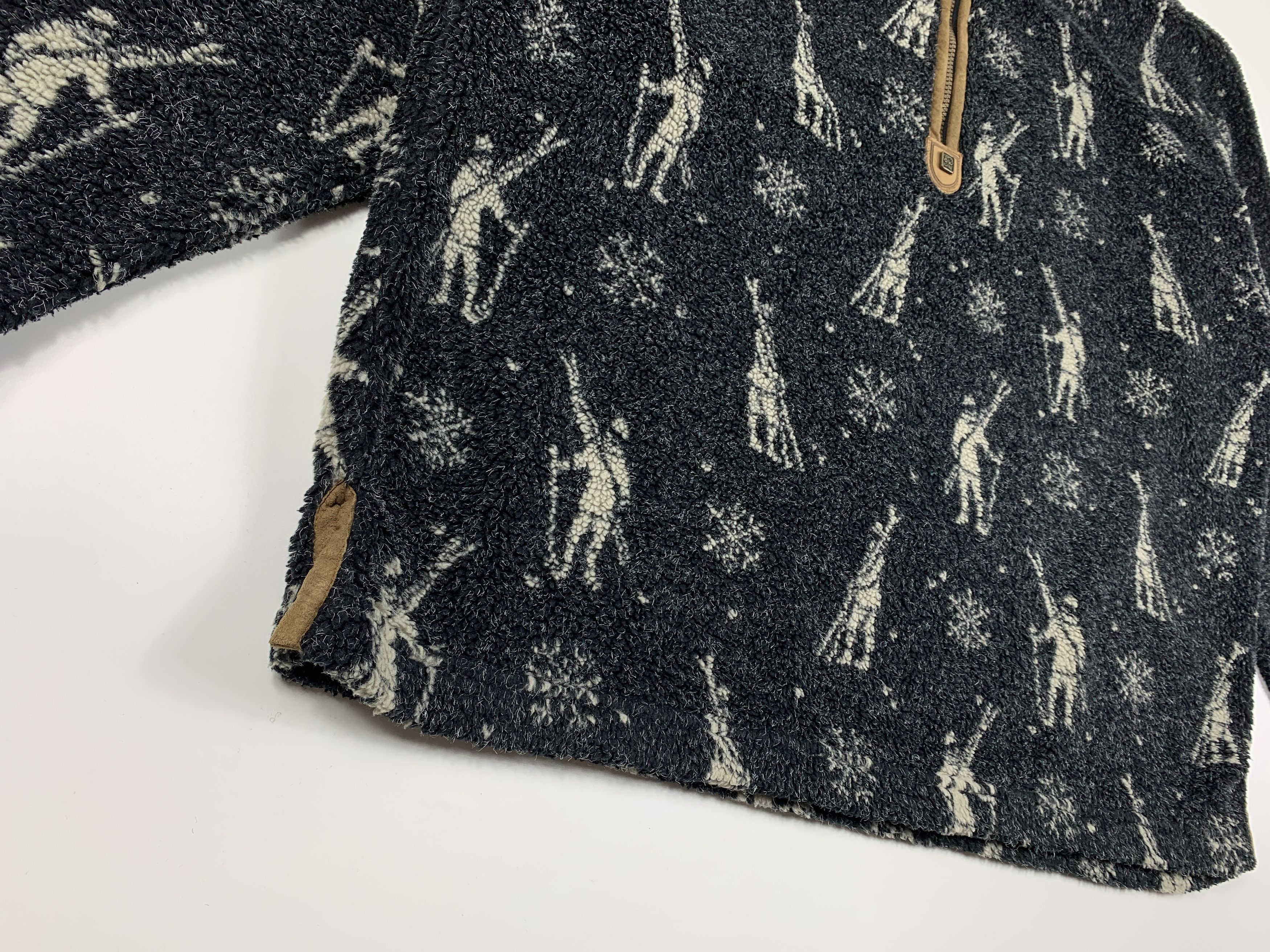 Orage × Polartec × Vintage Vintage Ski Snow Fleece Pullover Jacket Made in Canada Size US XL / EU 56 / 4 - 3 Thumbnail