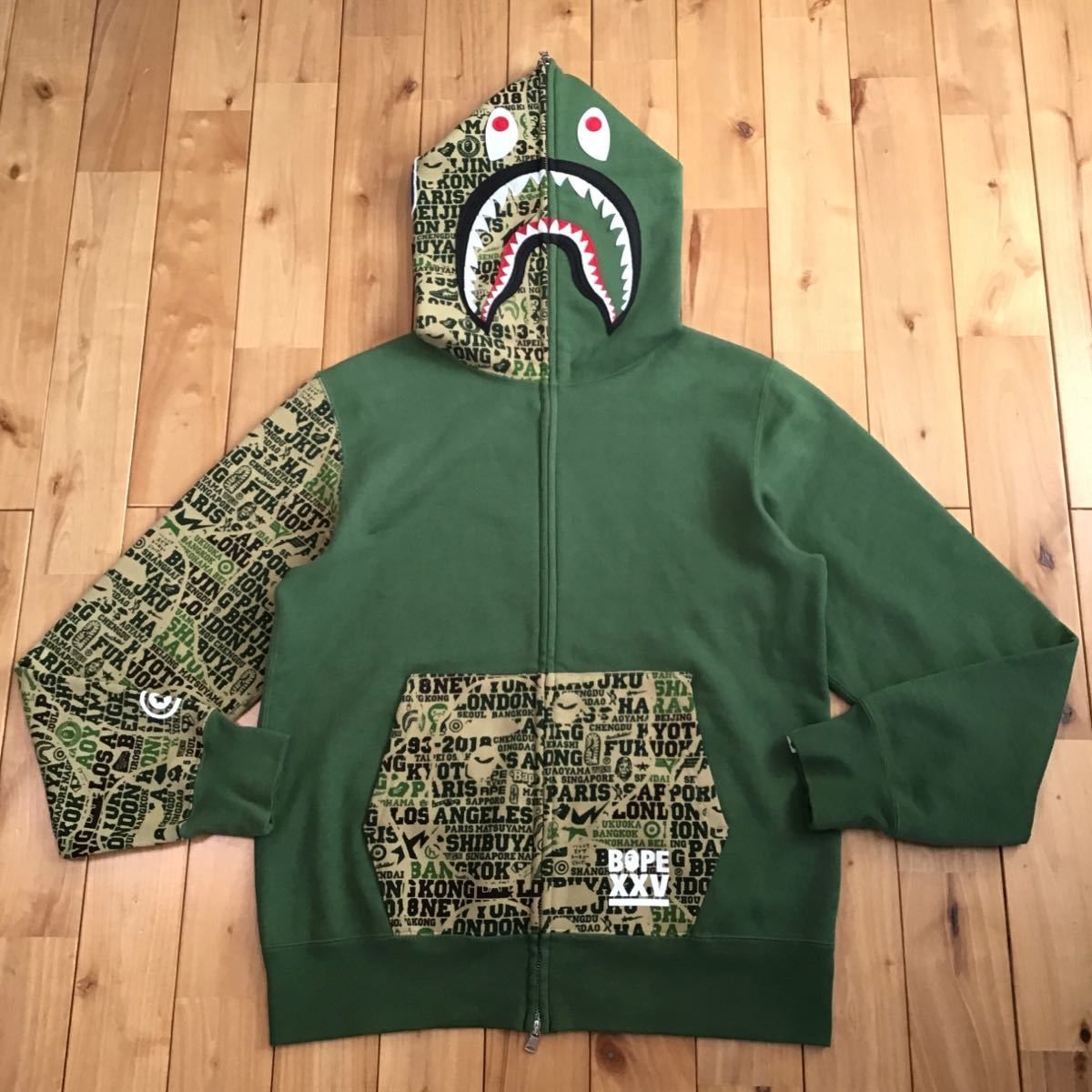 Bape xxv hoodie best sale