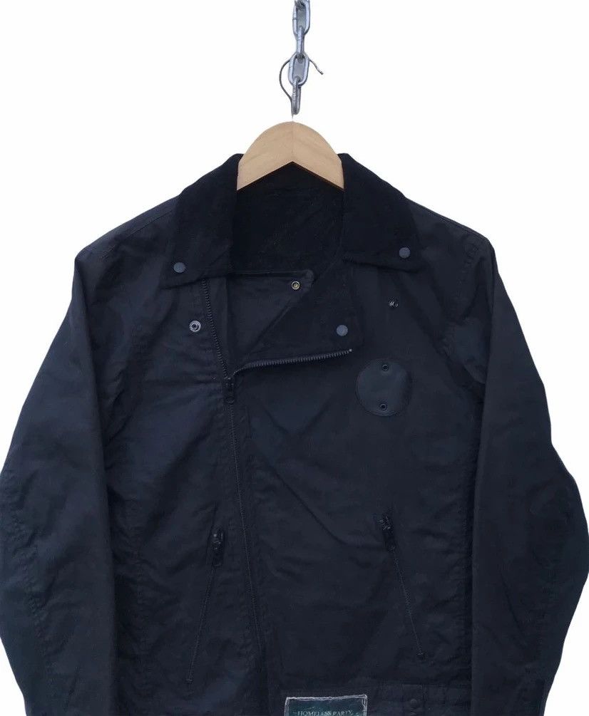 Japanese Brand Homeless Jacket Homeless Party Double Collar Jacket Size US S / EU 44-46 / 1 - 2 Thumbnail
