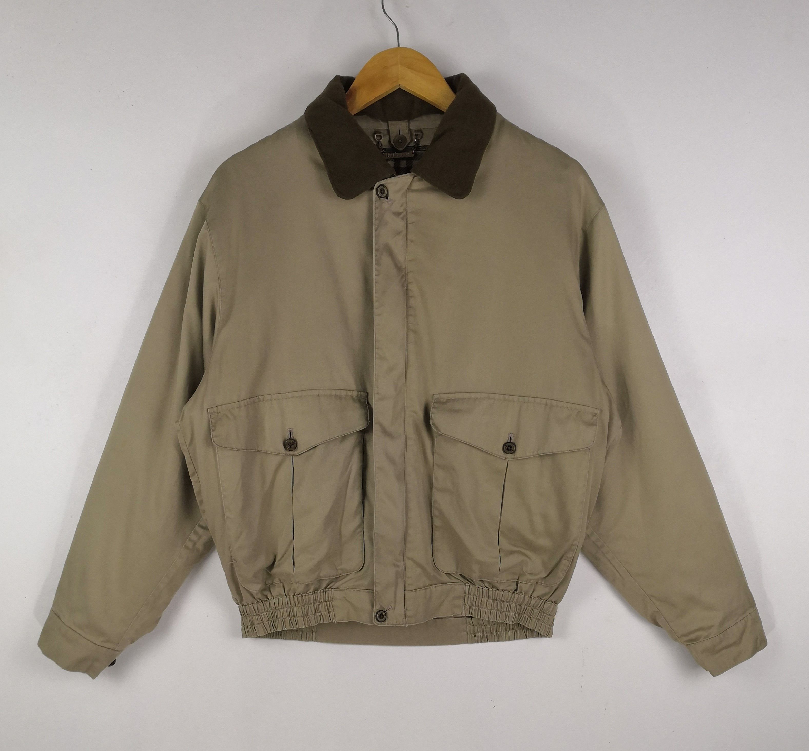Burberry × Vintage Vintage Burberry Harrington Jacket Nova Check 