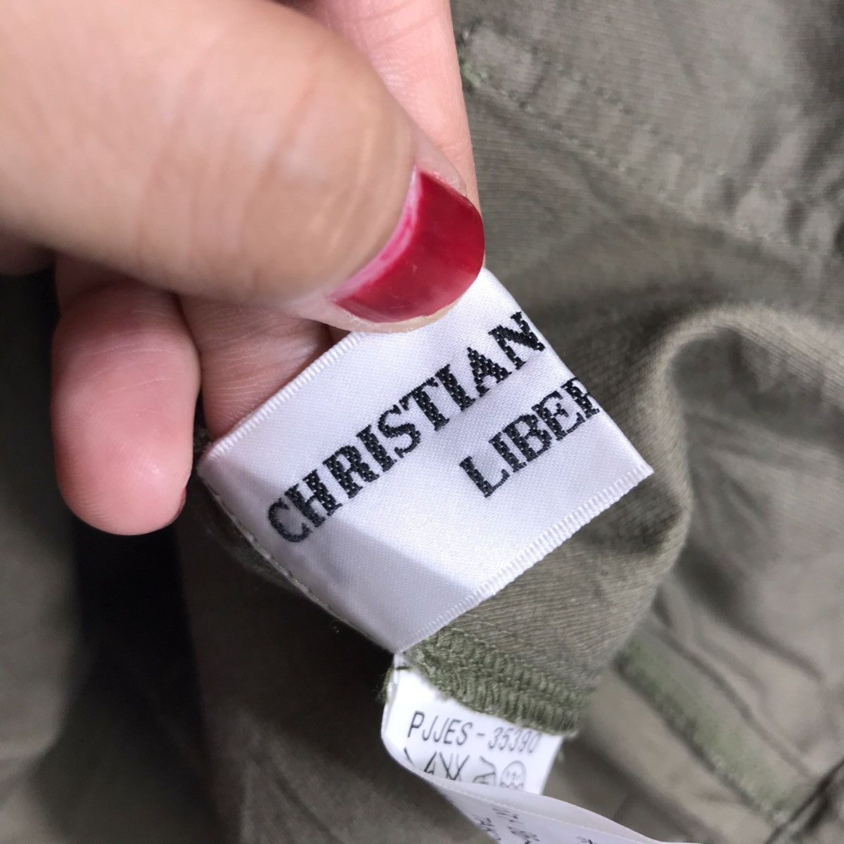 Japanese Brand CHRISTIAN AUJARD LIBERTE Japanese Brand Green Army Jacket Size US M / EU 48-50 / 2 - 4 Thumbnail