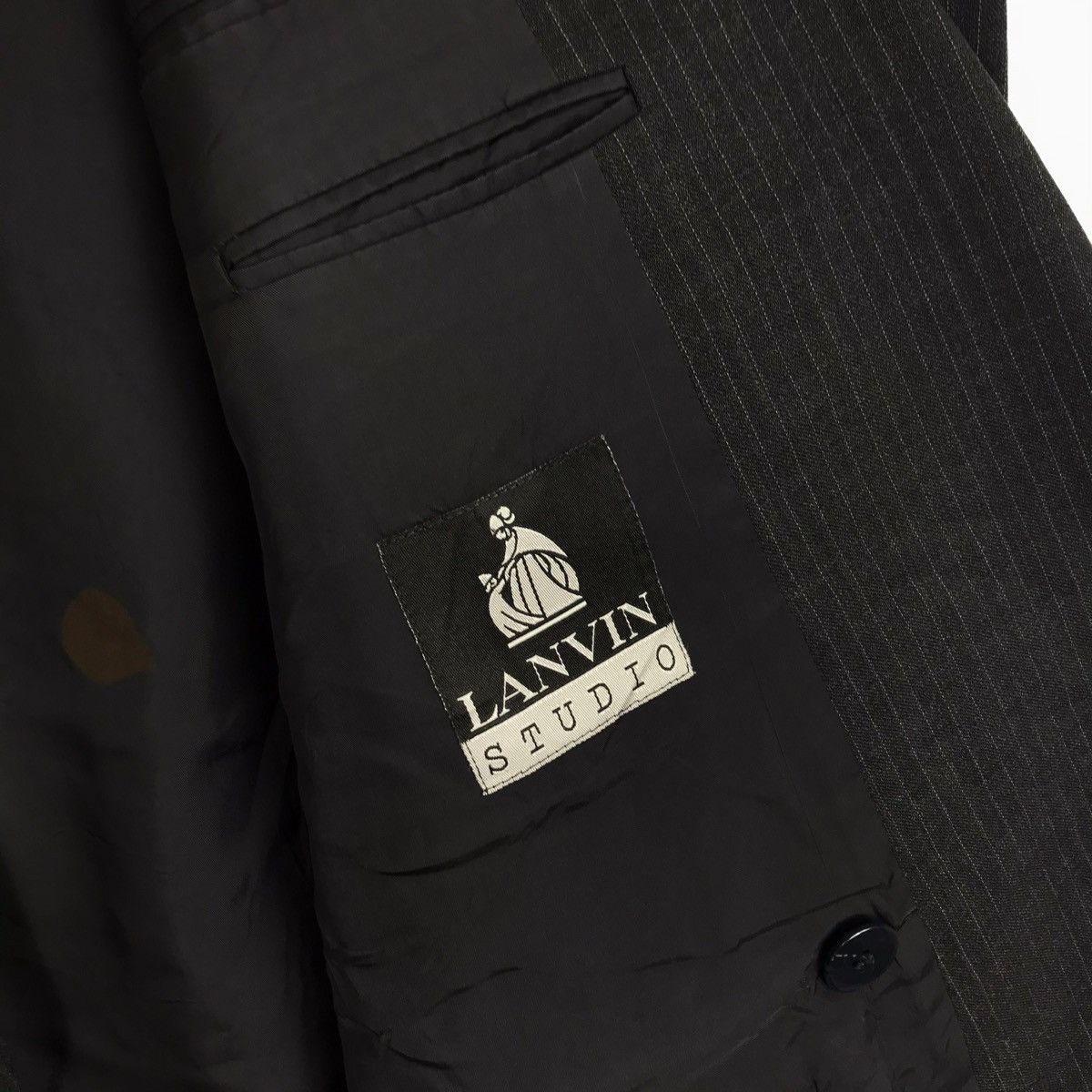 Lanvin LANVIN STUDIO France Brand Hickory Coat Blazer Jacket Size US L / EU 52-54 / 3 - 4 Thumbnail