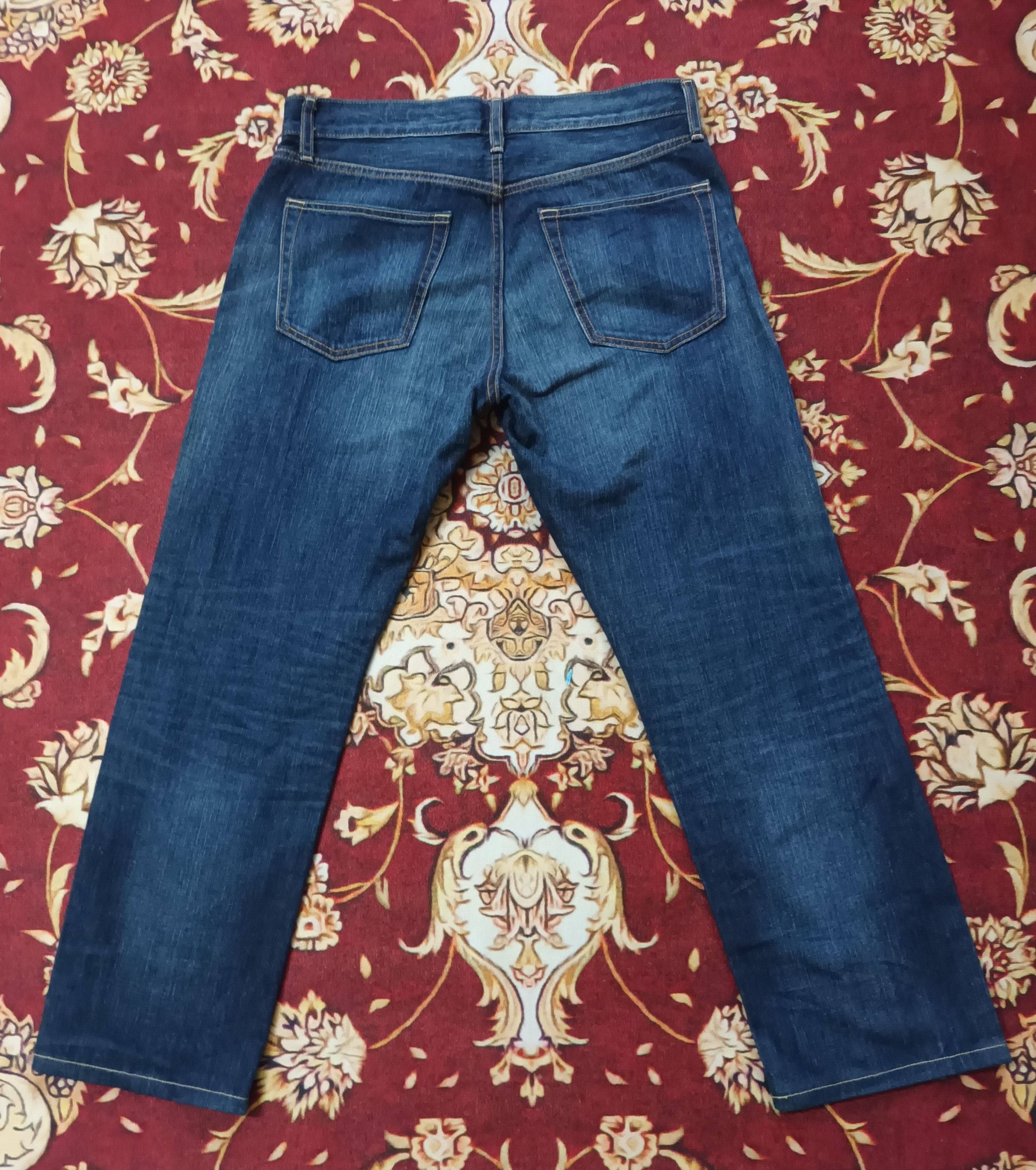 Uniqlo 🔥 UNIQLO SELVEDGE DENIM PANTS 🔥 Size US 33 - 2 Thumbnail